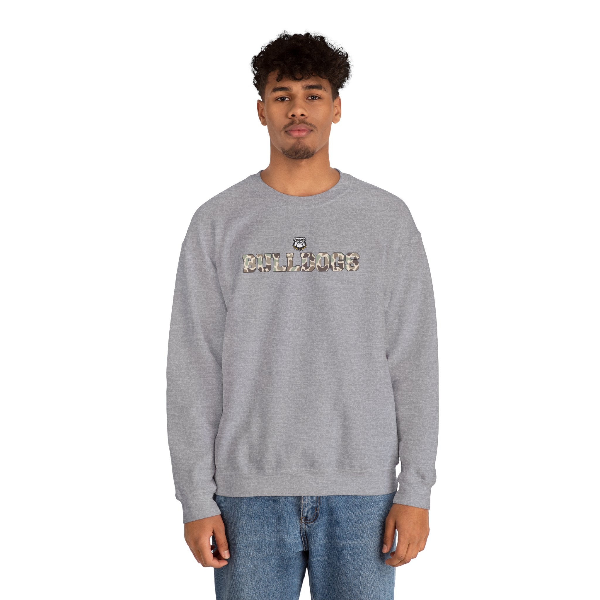 Camo Bulldogs | Adult Crew