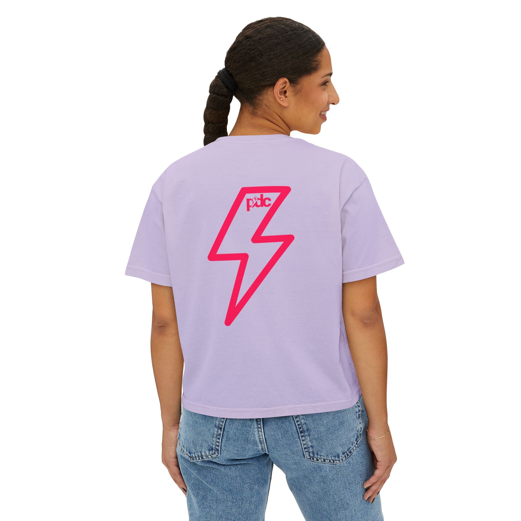Dance Company Women's Boxy Tee, Graphic Tee for Dancers, Cute Casual Top, Gift for Dance Lovers, Trendy Tee for Any Occasion