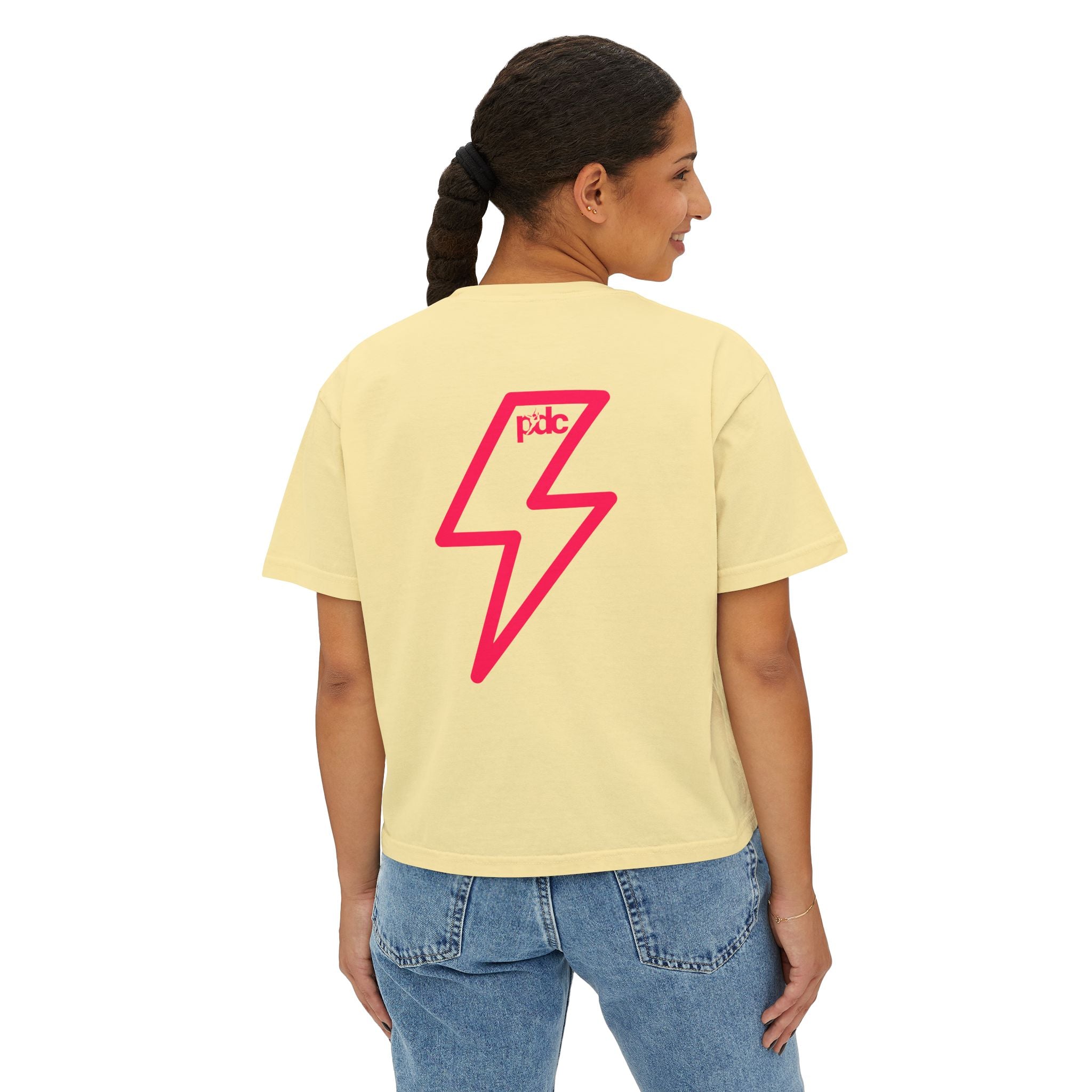 Dance Company Women's Boxy Tee, Graphic Tee for Dancers, Cute Casual Top, Gift for Dance Lovers, Trendy Tee for Any Occasion