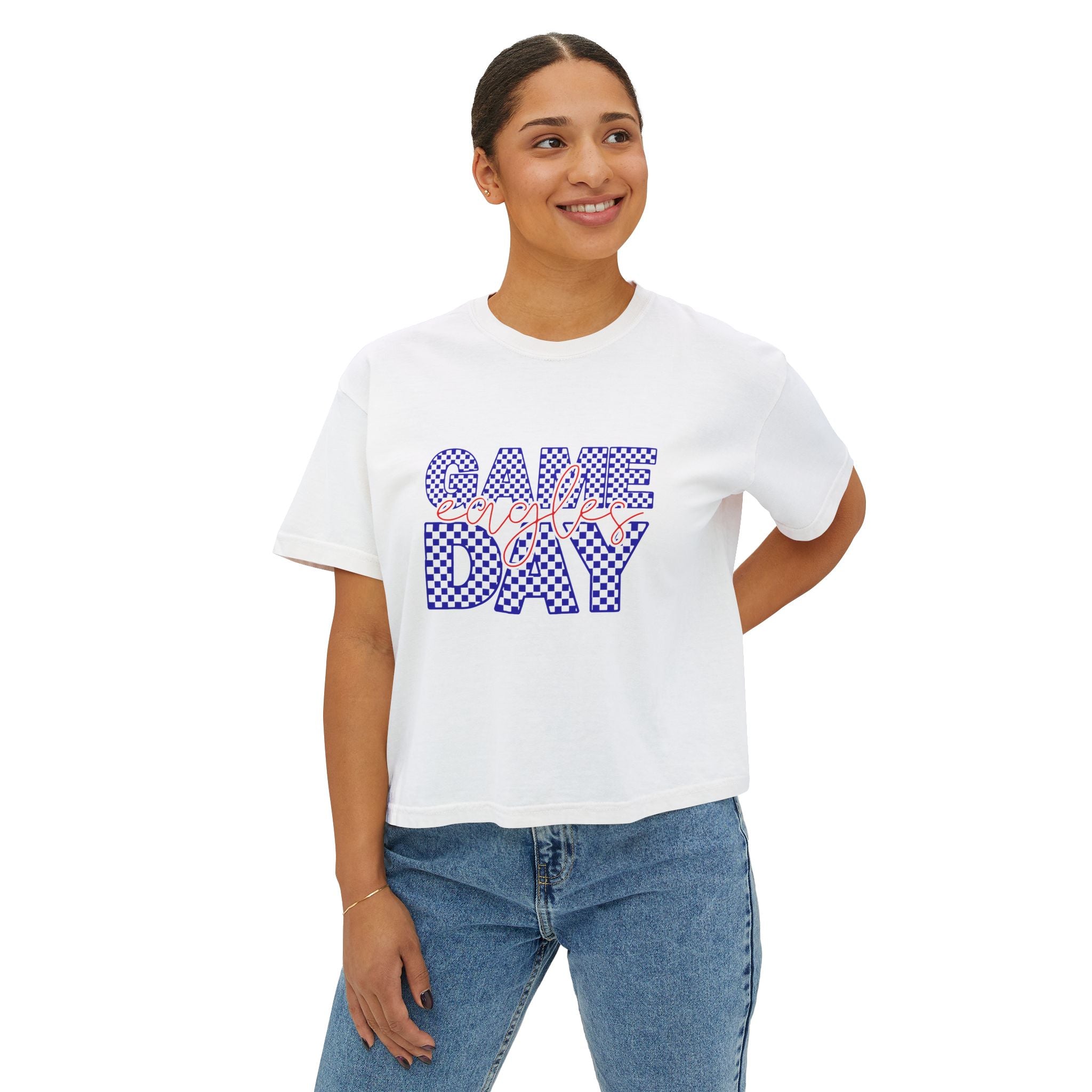 Game Day | Ladies Cropped Tee