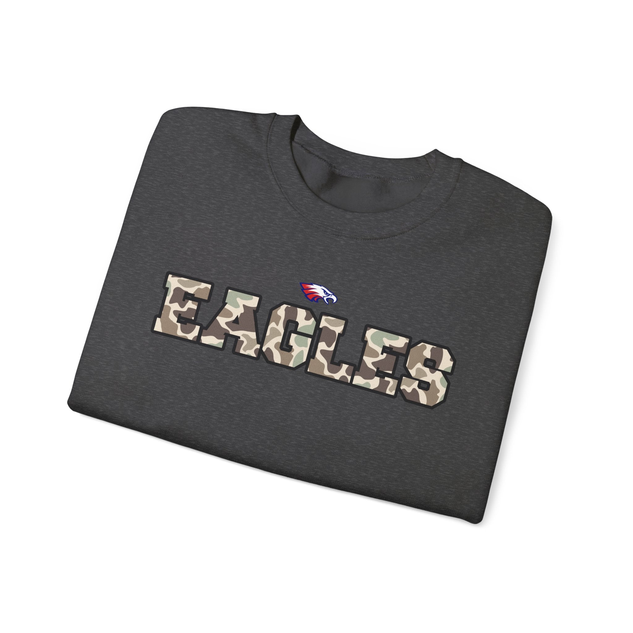 Duck Camo Eagles | Adult Crew