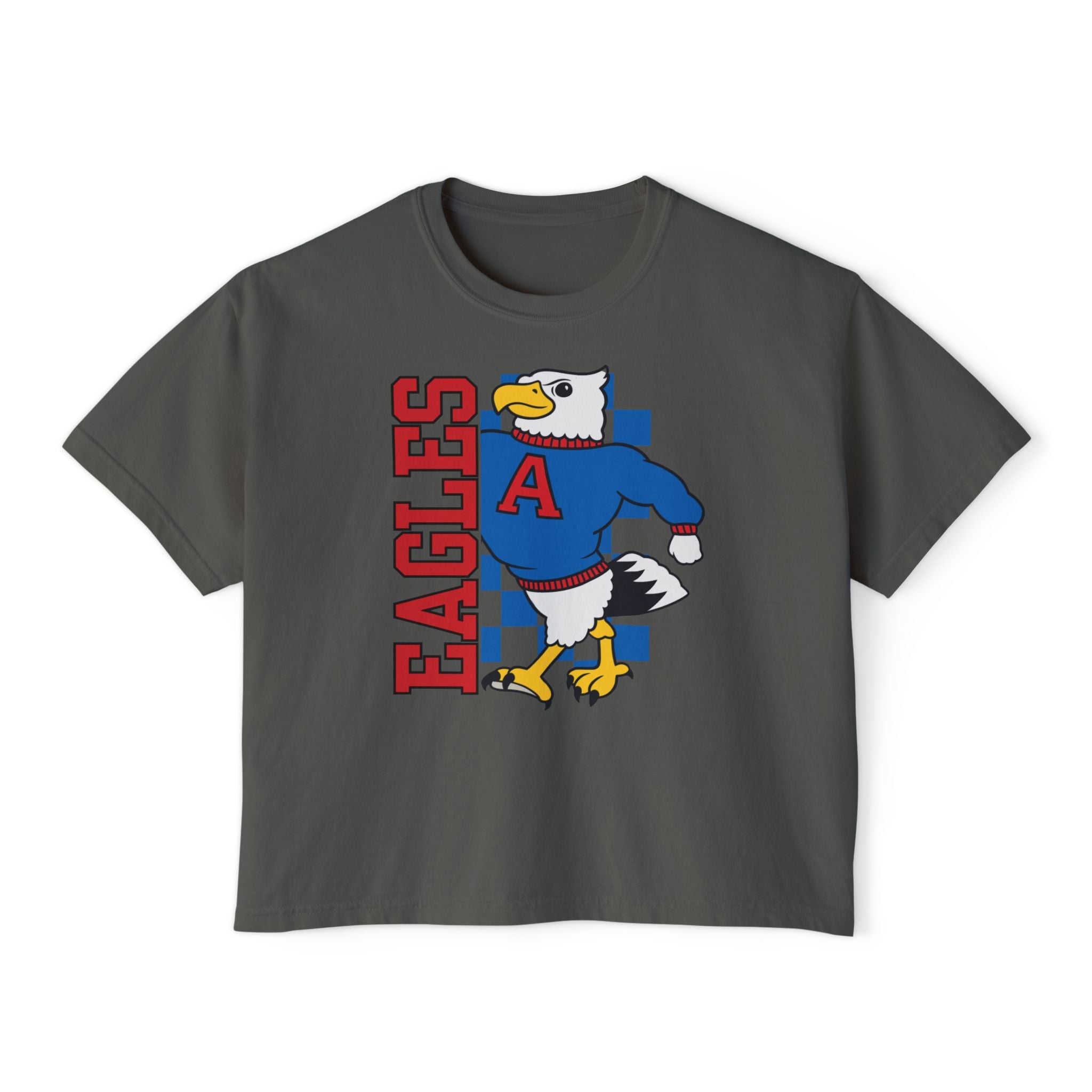 Vintage Eagle | Ladies Cropped Tee