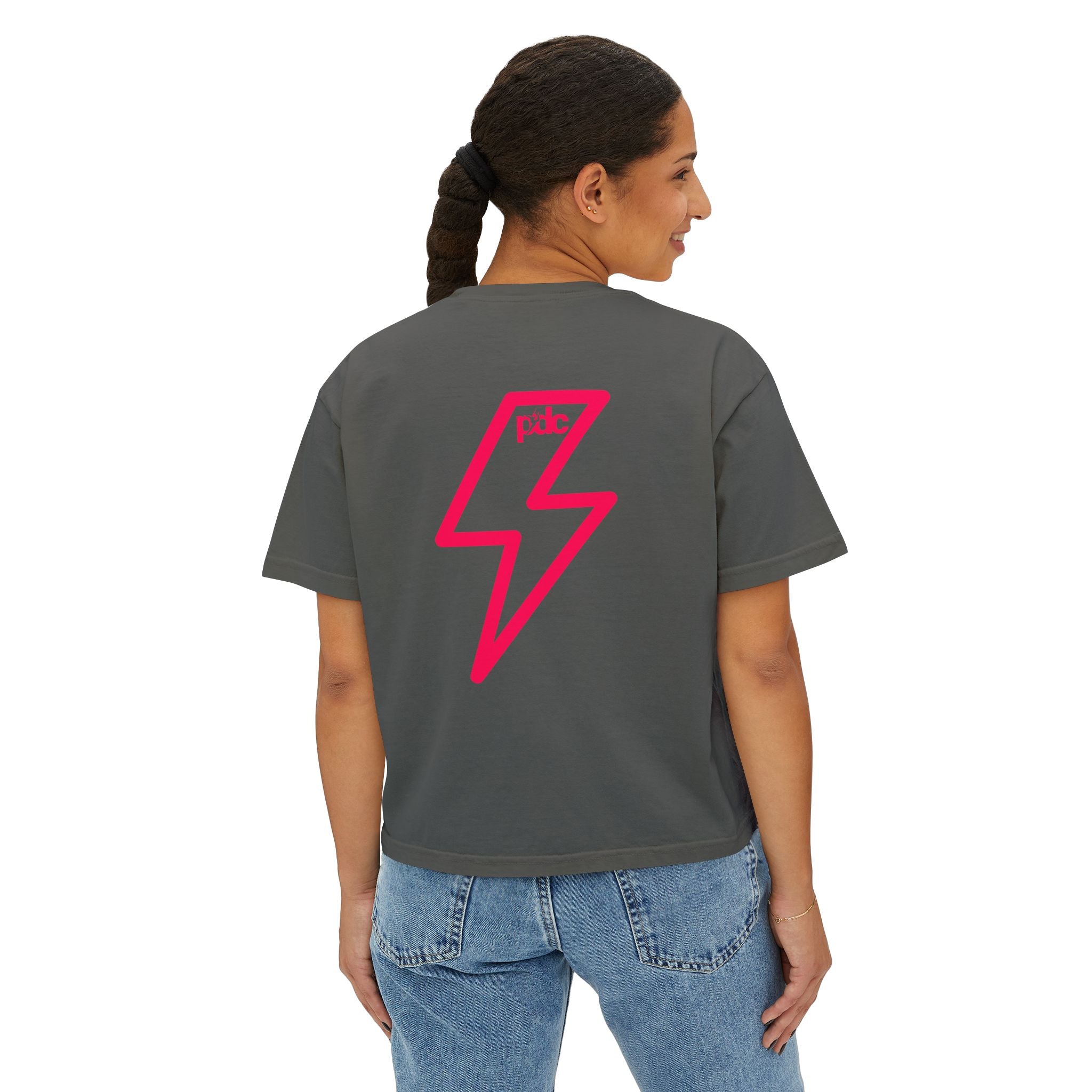 Dance Company Women's Boxy Tee, Graphic Tee for Dancers, Cute Casual Top, Gift for Dance Lovers, Trendy Tee for Any Occasion