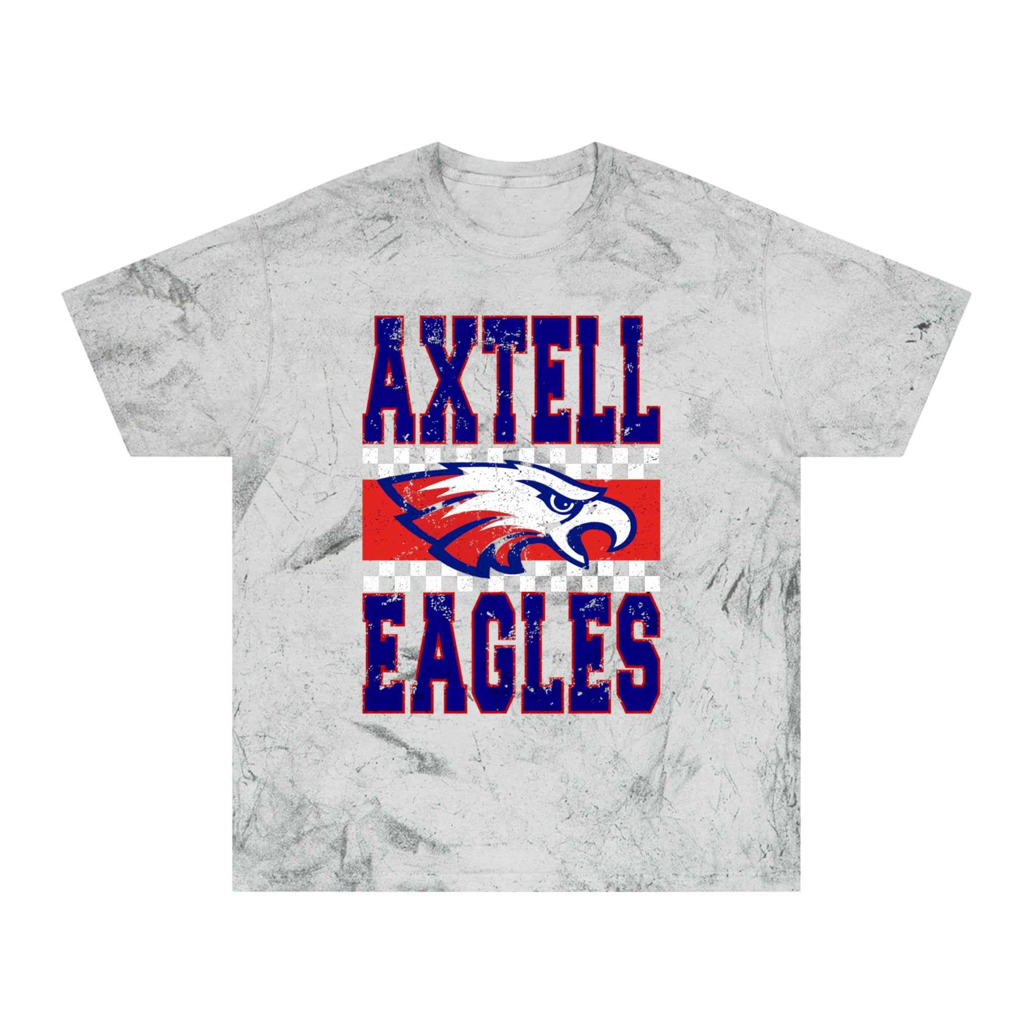 Vibrant School Spirit Tee, Unisex Color Blast T-Shirt, Sports Fan Gear, Eagle Pride Shirt, Team Event Apparel, Gift for Students