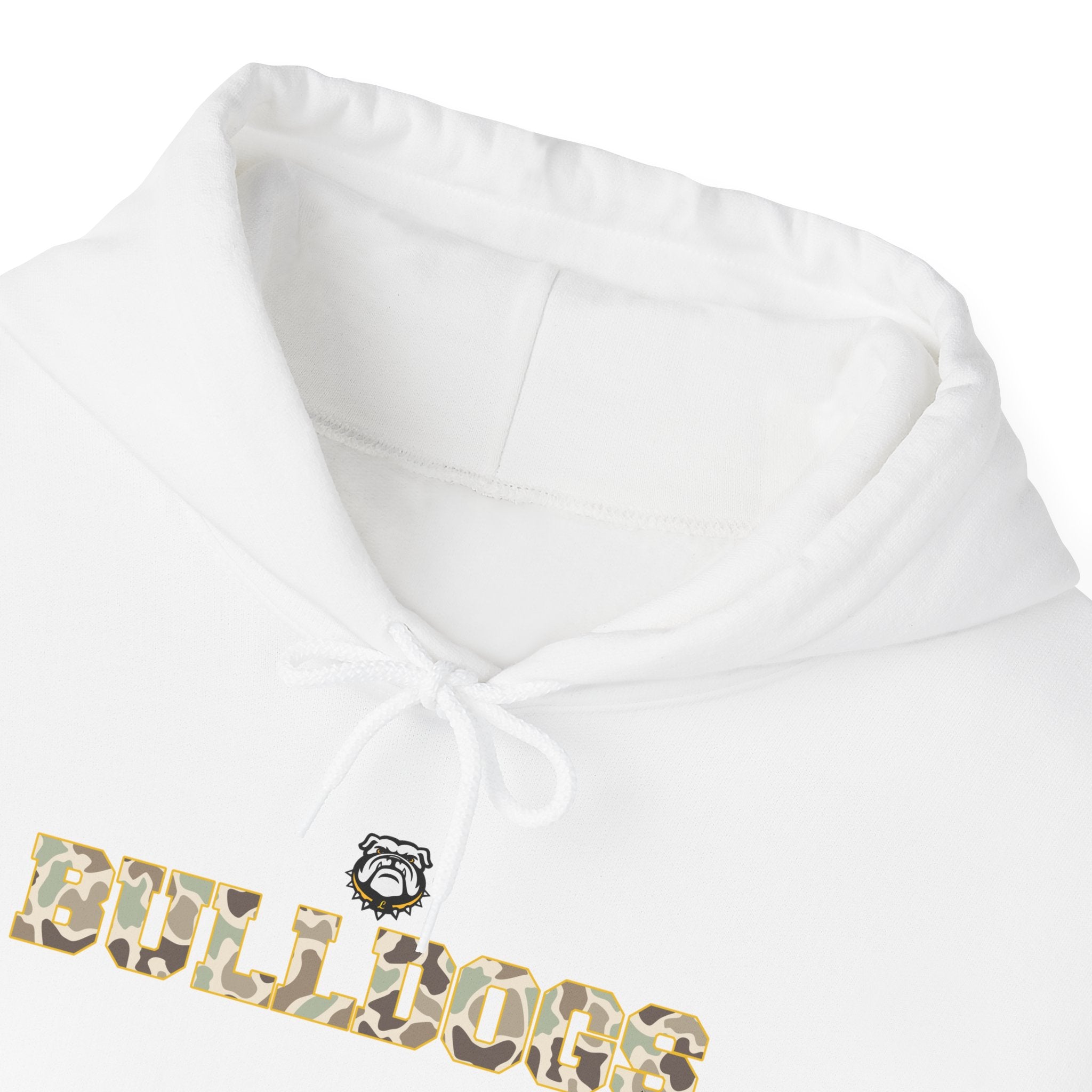 Camo Bulldog | Adult Hoodie