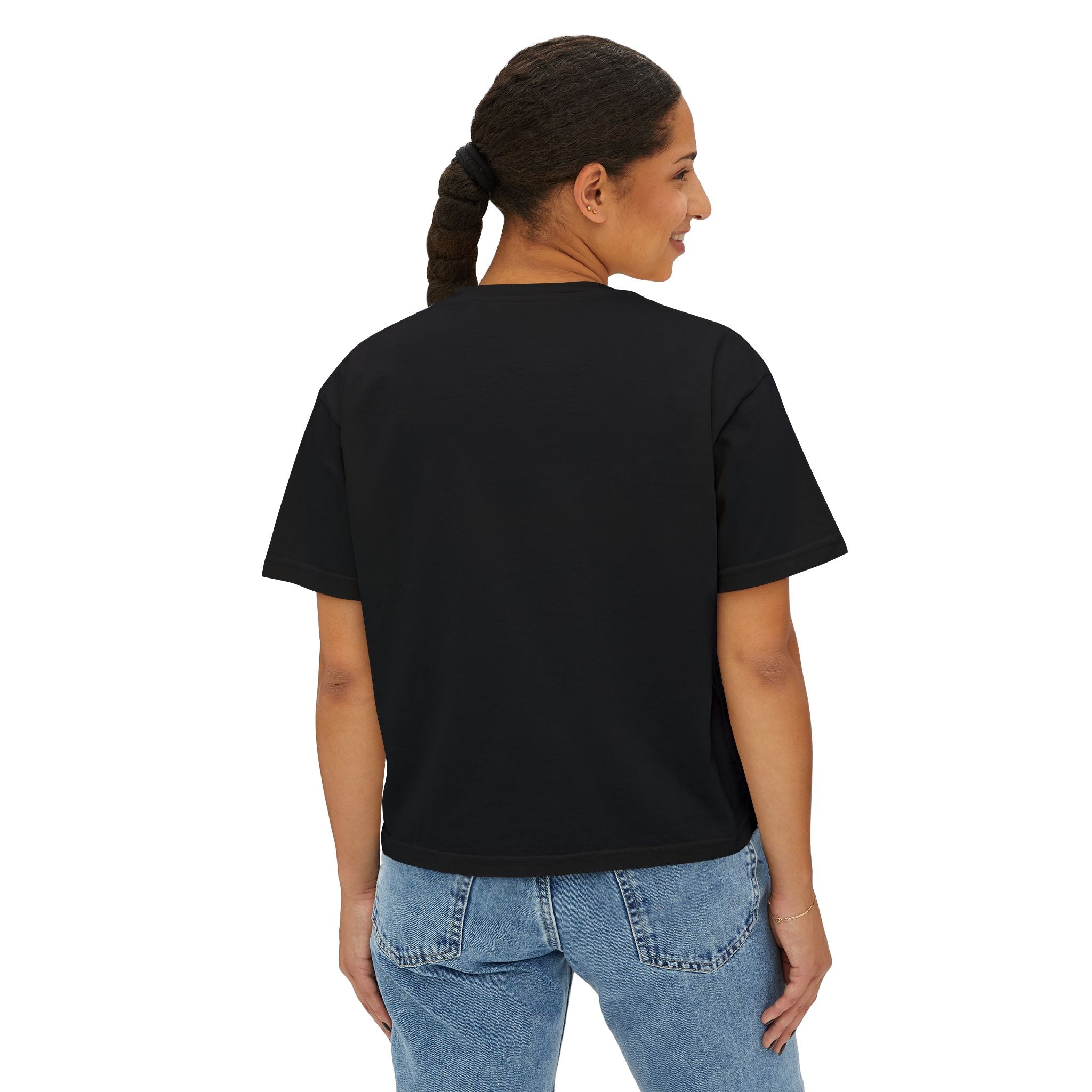 Vintage Bulldog | Ladies Cropped Tee