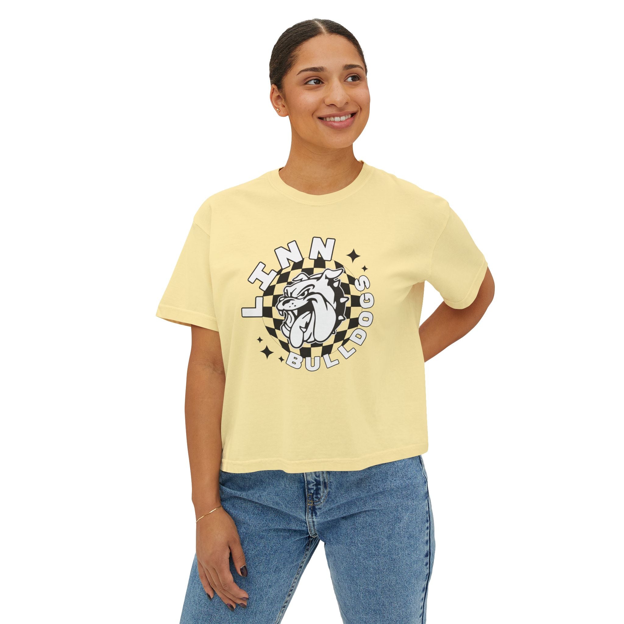 Disco Dogs | Ladies Cropped Tee