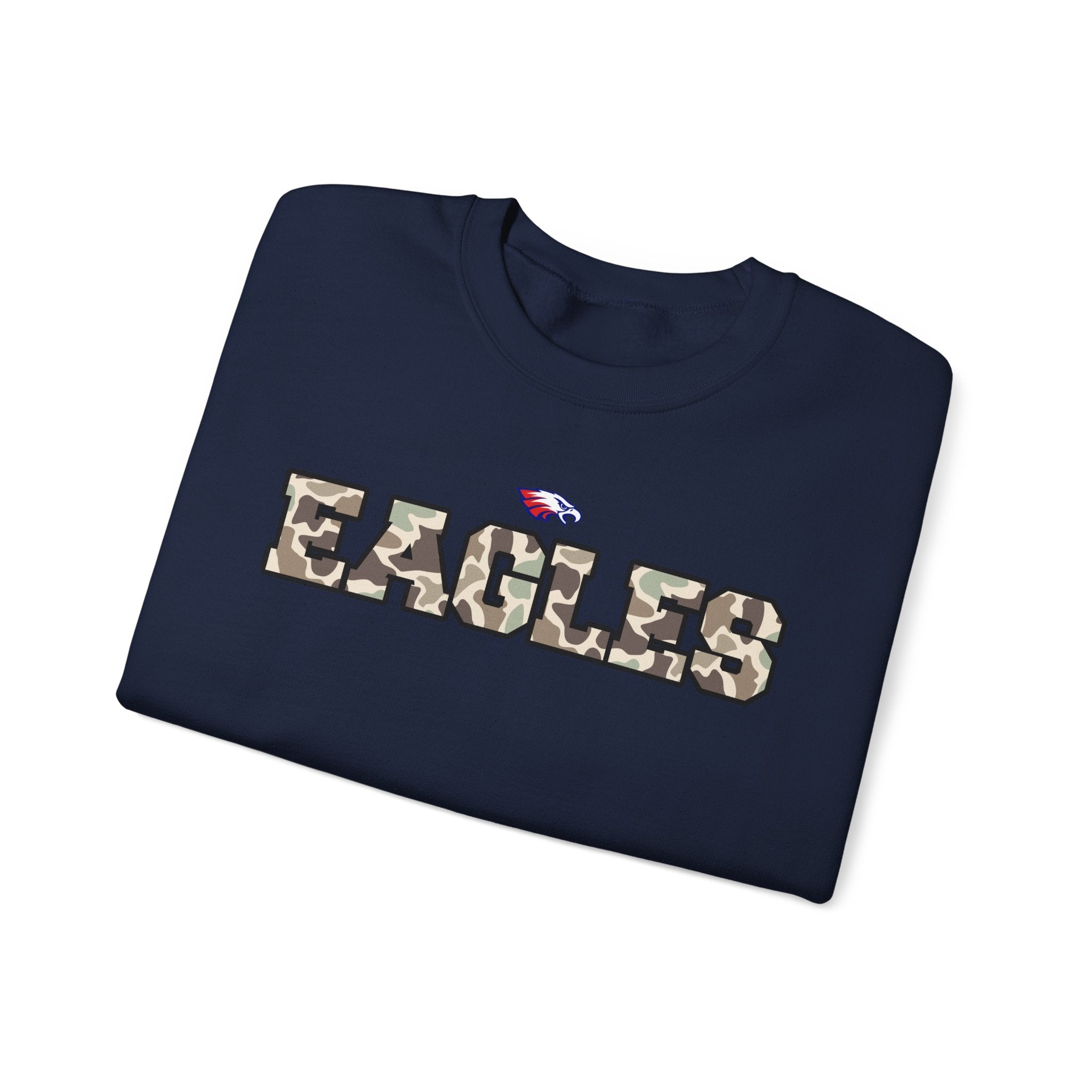 Duck Camo Eagles | Adult Crew
