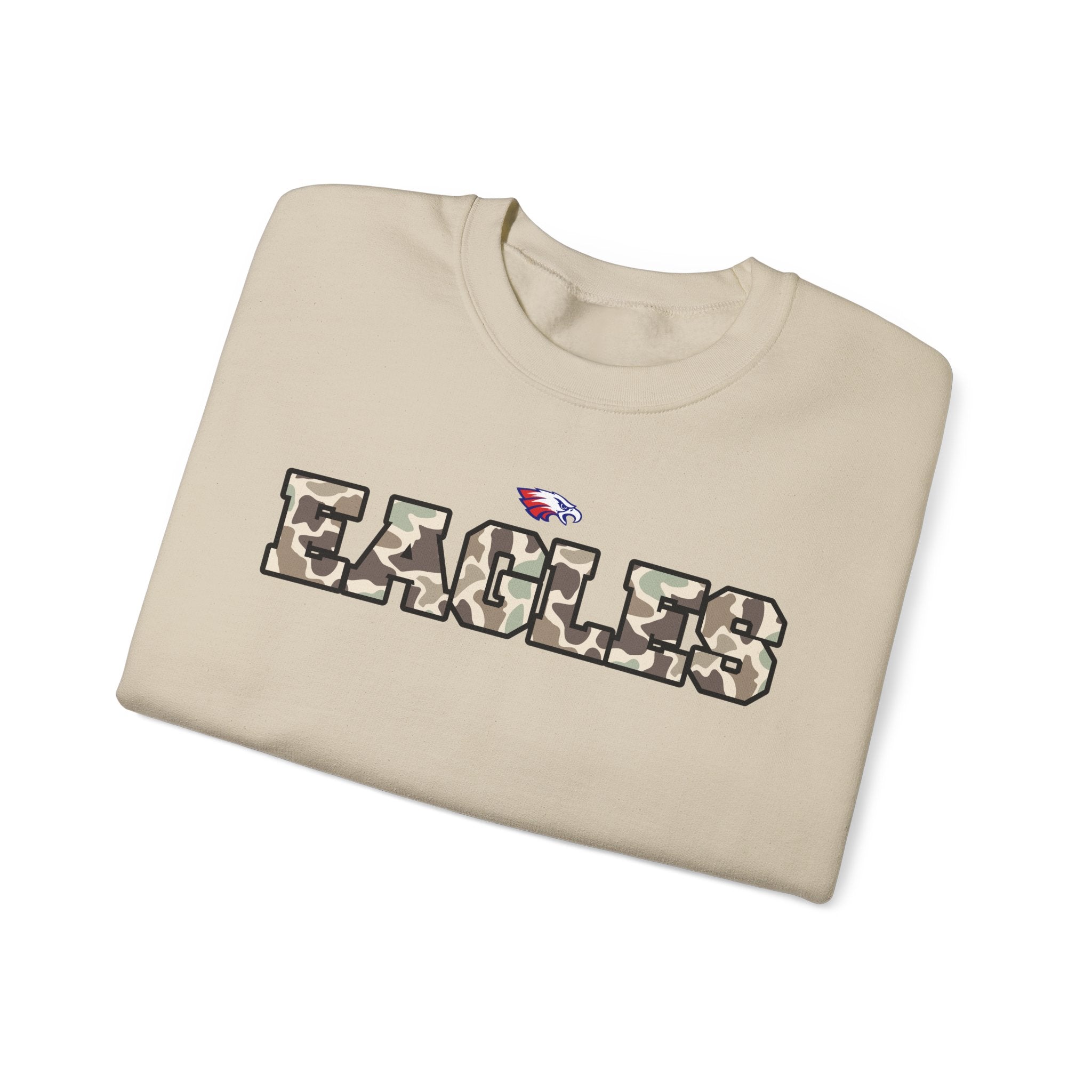 Duck Camo Eagles | Adult Crew