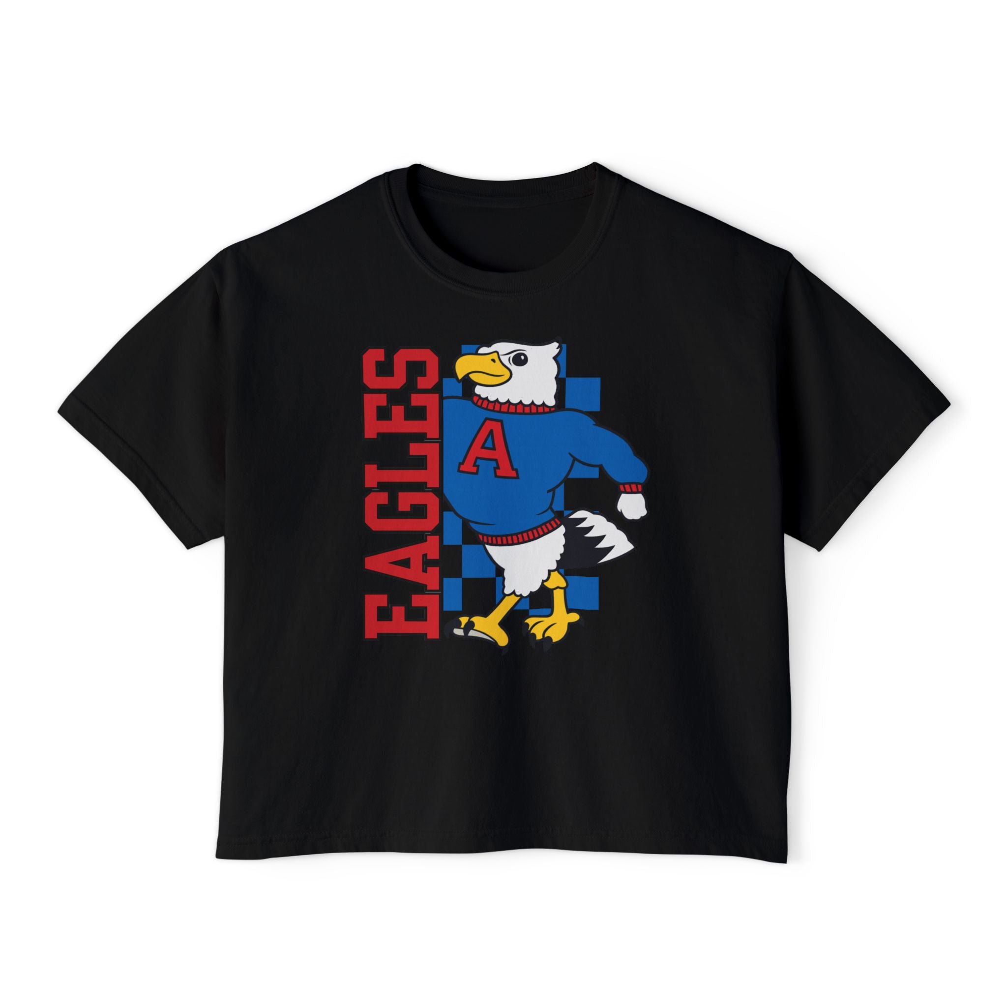 Vintage Eagle | Ladies Cropped Tee