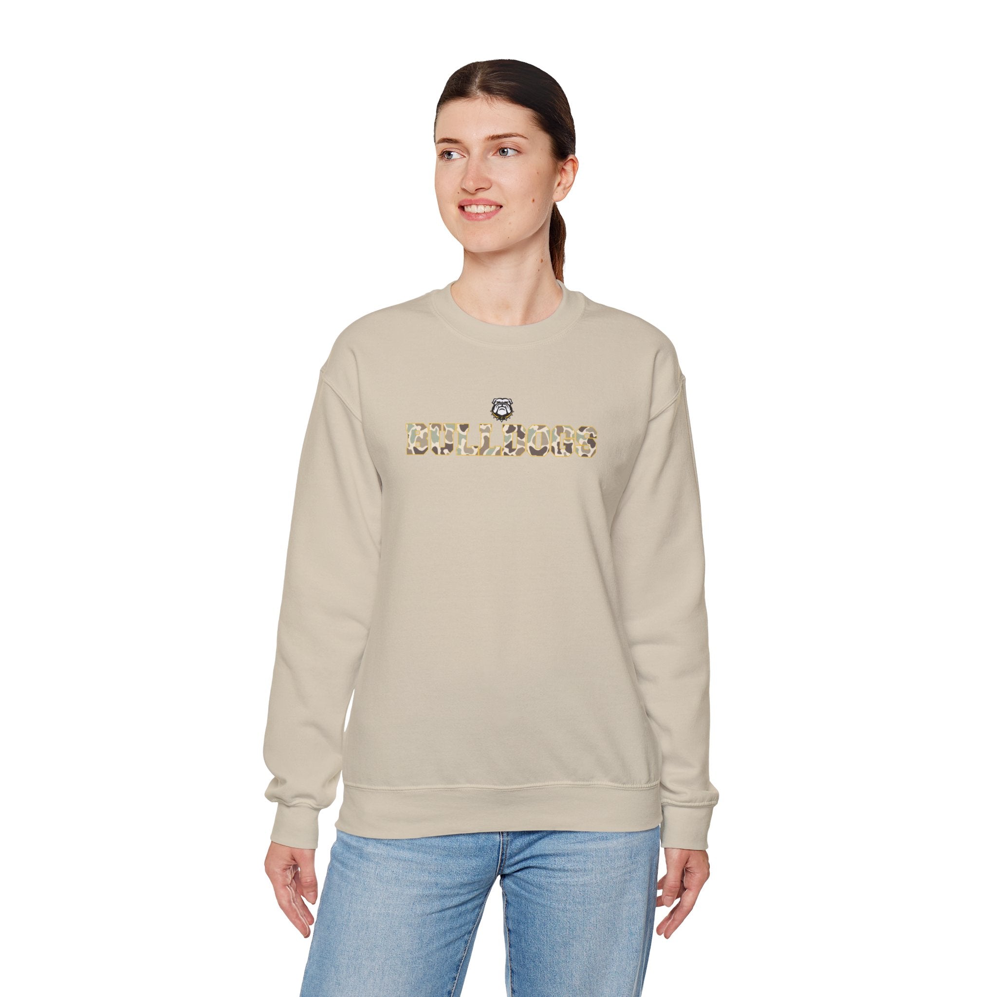 Camo Bulldogs | Adult Crew