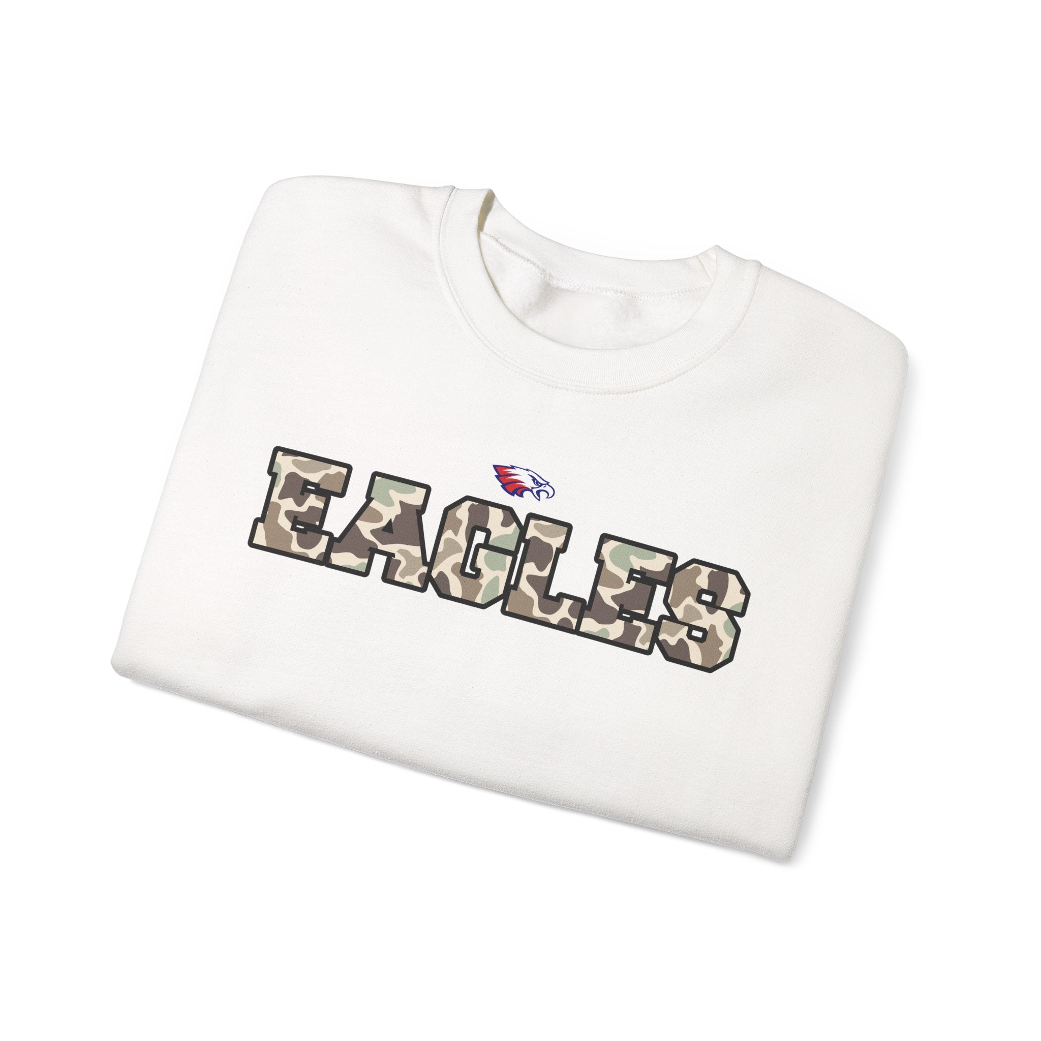 Duck Camo Eagles | Adult Crew