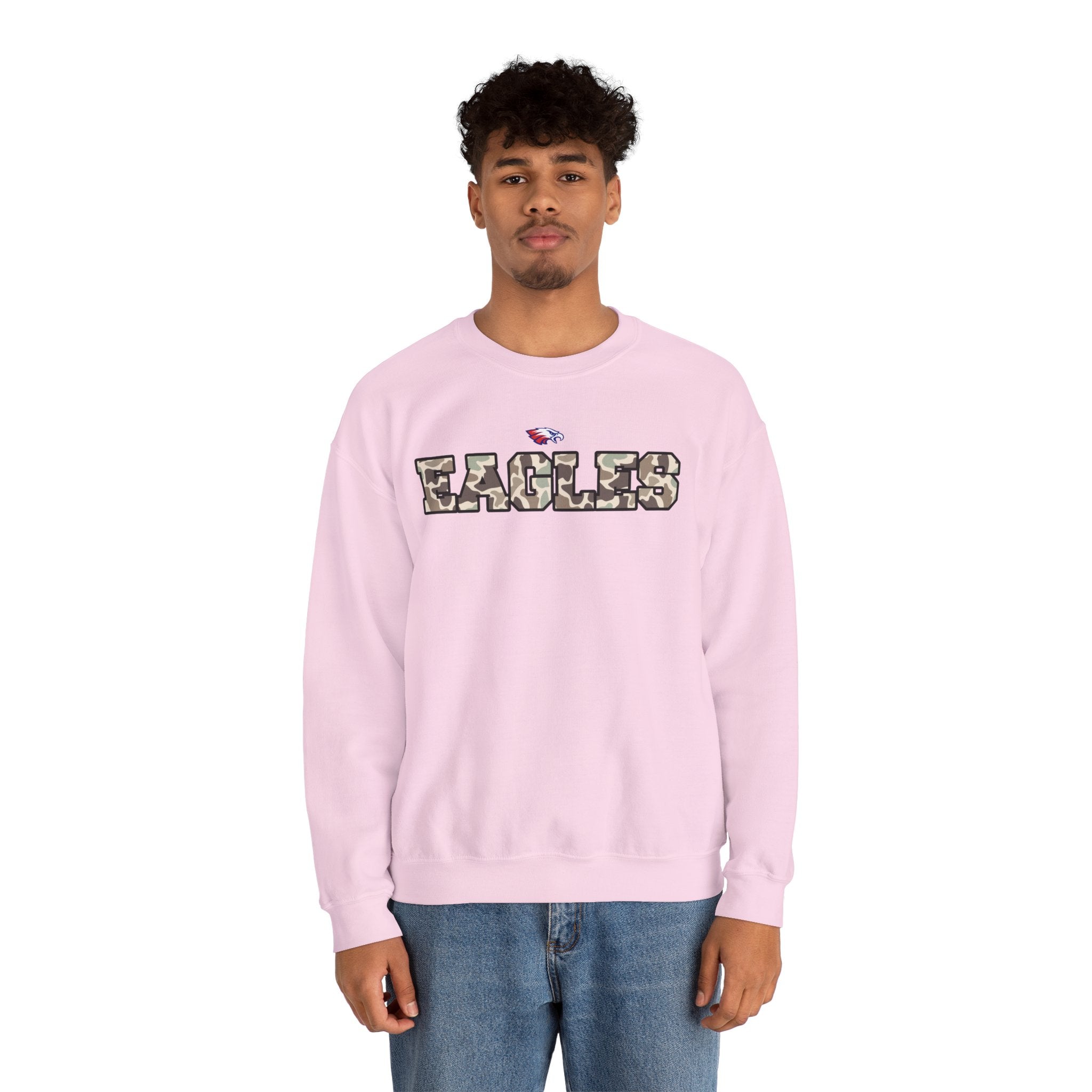 Duck Camo Eagles | Adult Crew