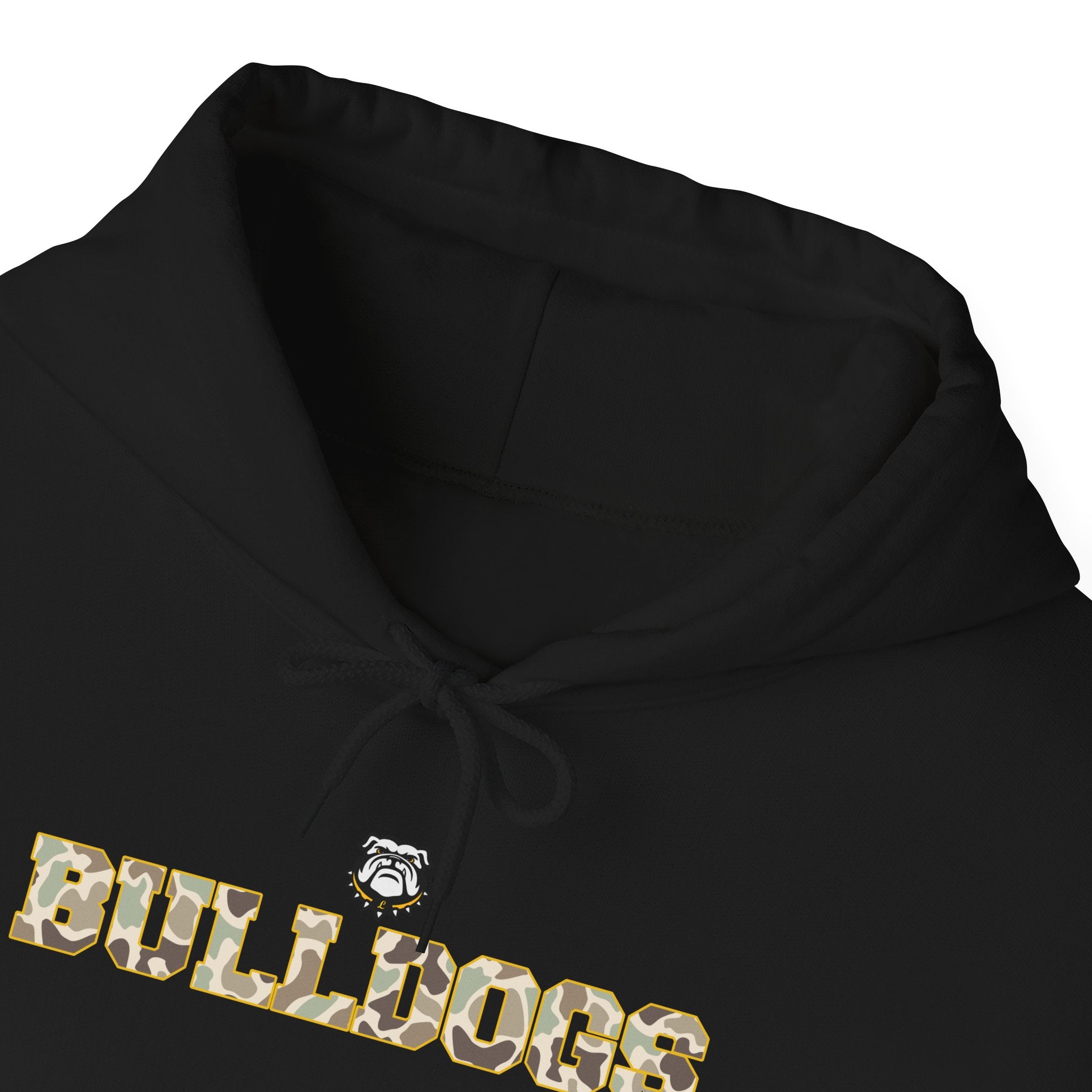 Camo Bulldog | Adult Hoodie