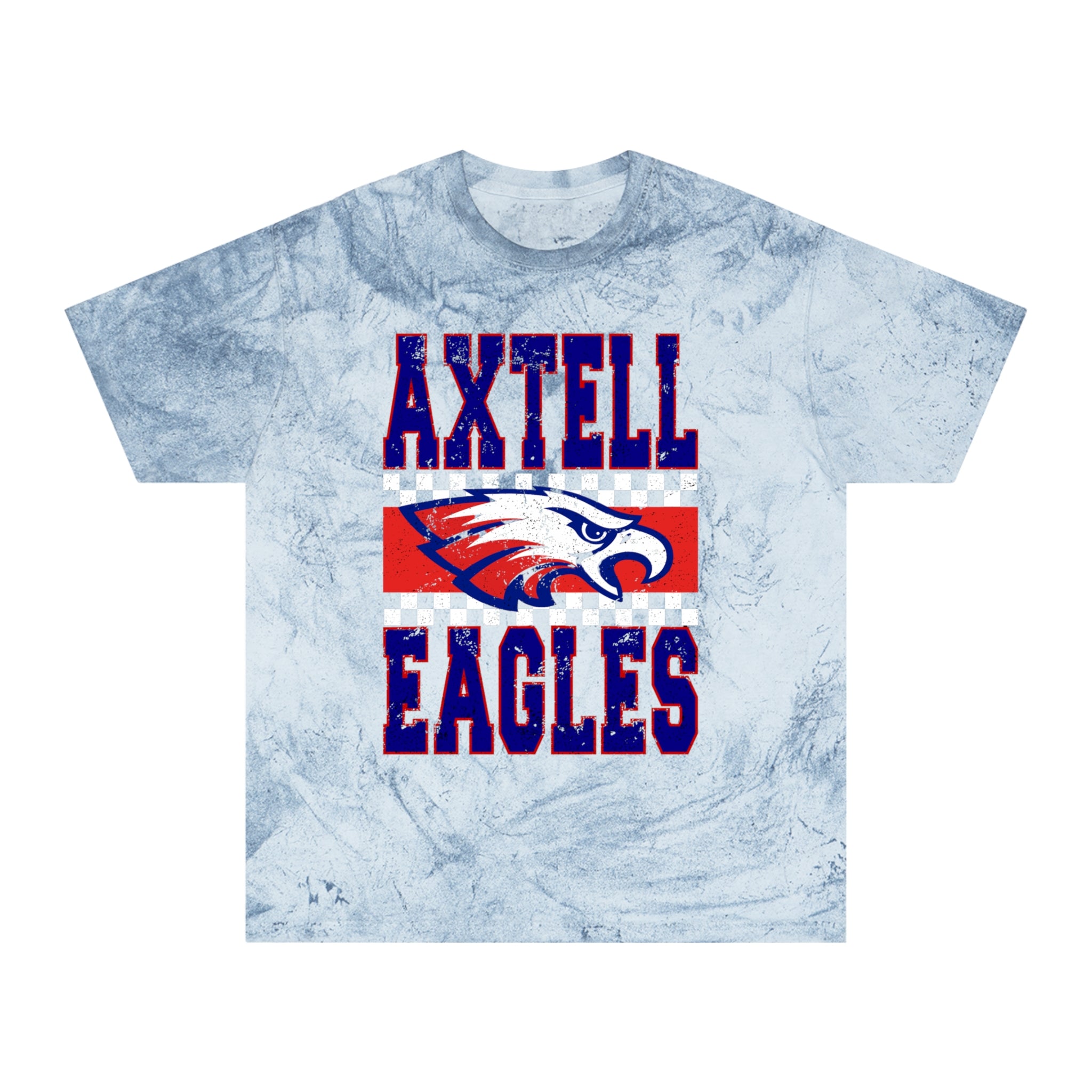 Vibrant School Spirit Tee, Unisex Color Blast T-Shirt, Sports Fan Gear, Eagle Pride Shirt, Team Event Apparel, Gift for Students