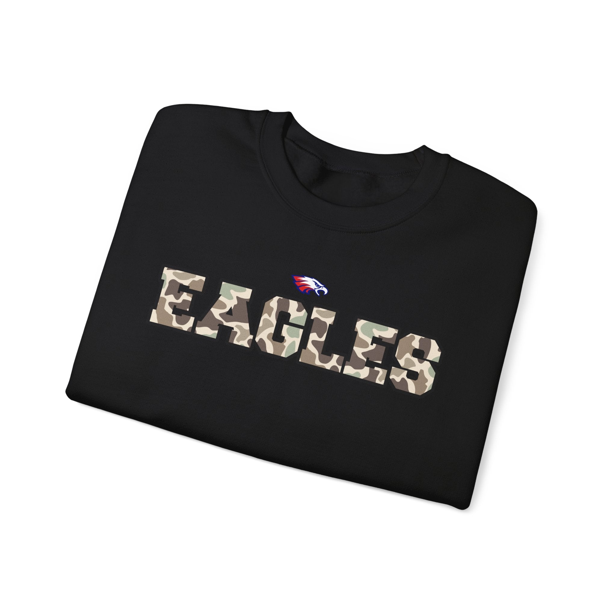 Duck Camo Eagles | Adult Crew