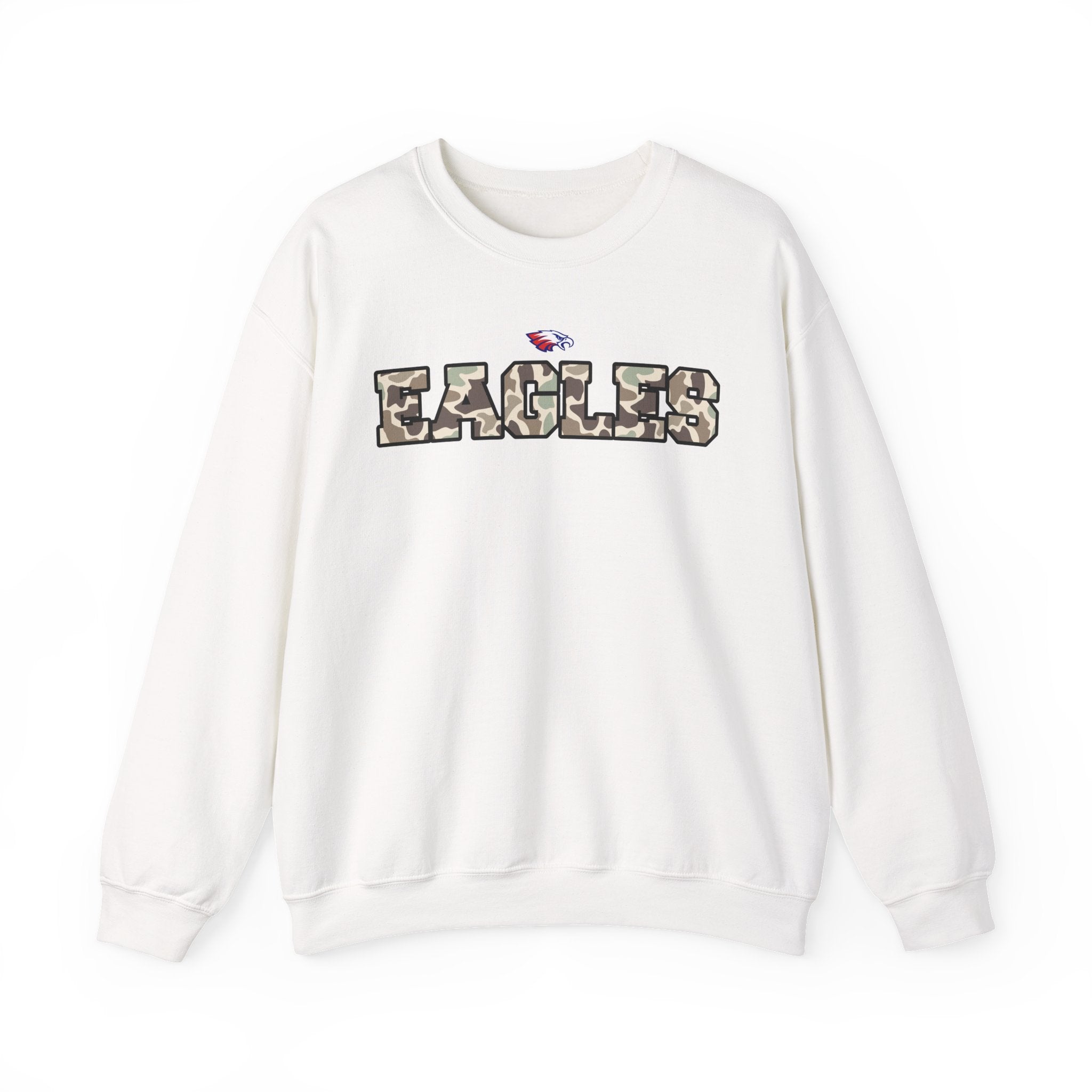 Duck Camo Eagles | Adult Crew
