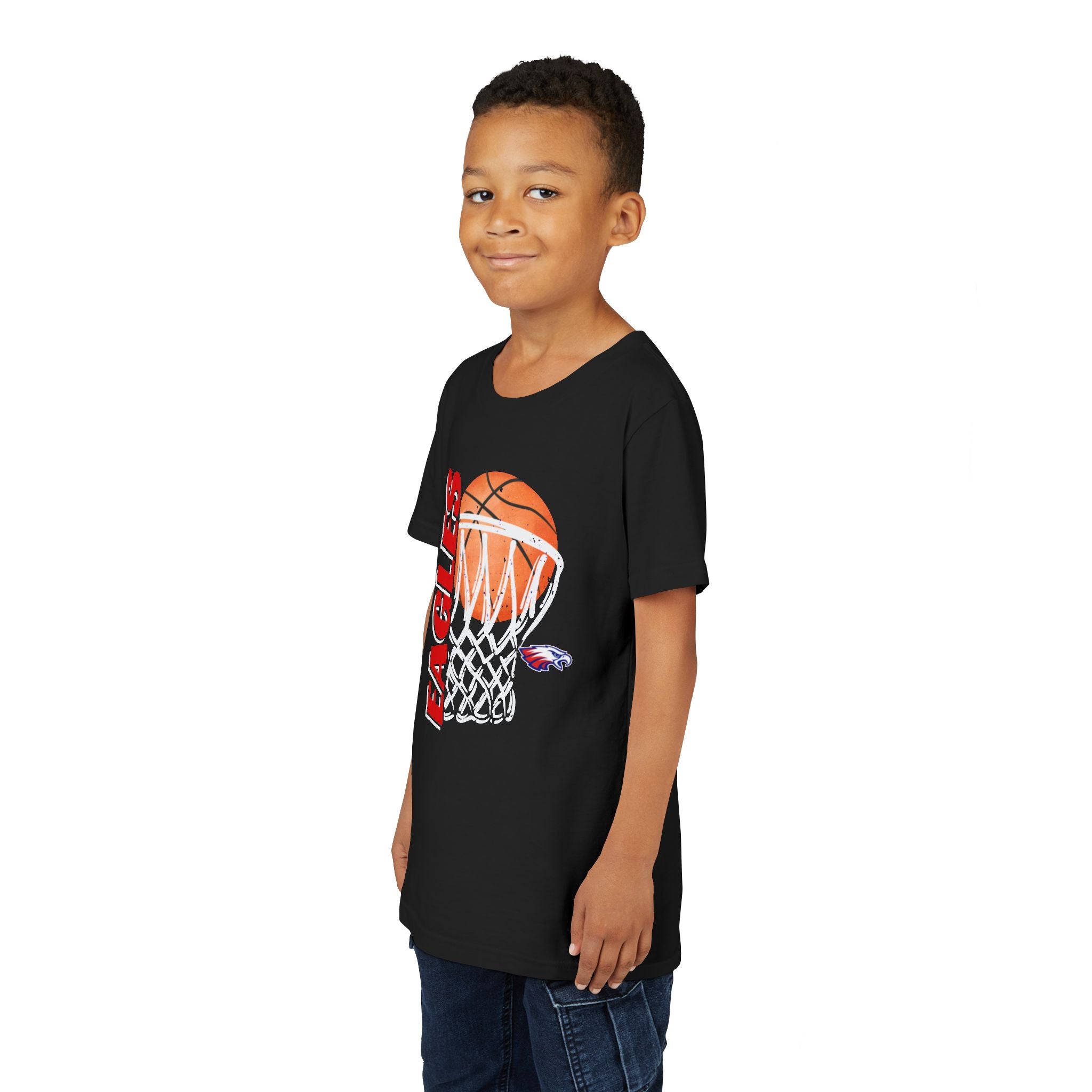 Distressed Hoops | Youth Tee