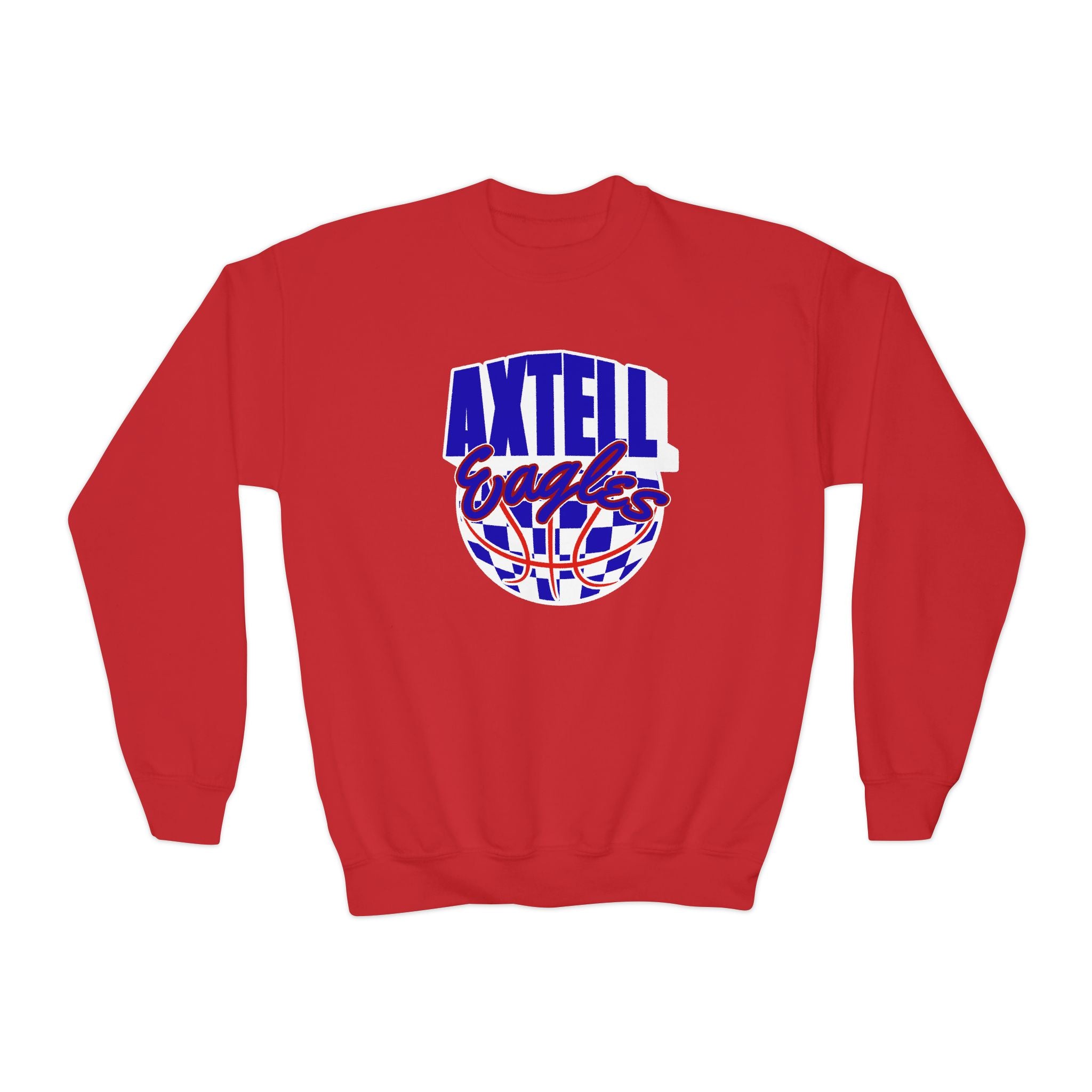 Check Bball | Youth Crewneck