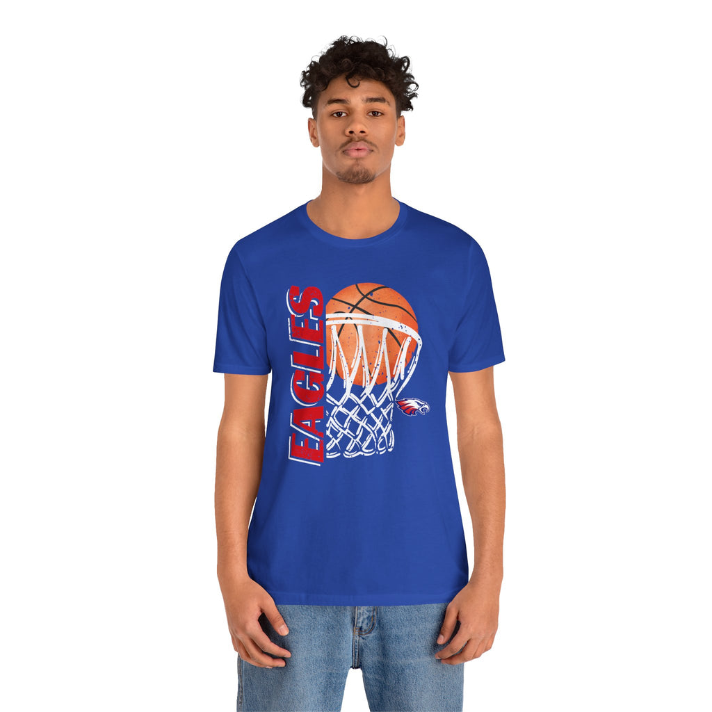 Distressed Hoops | Adult Tee