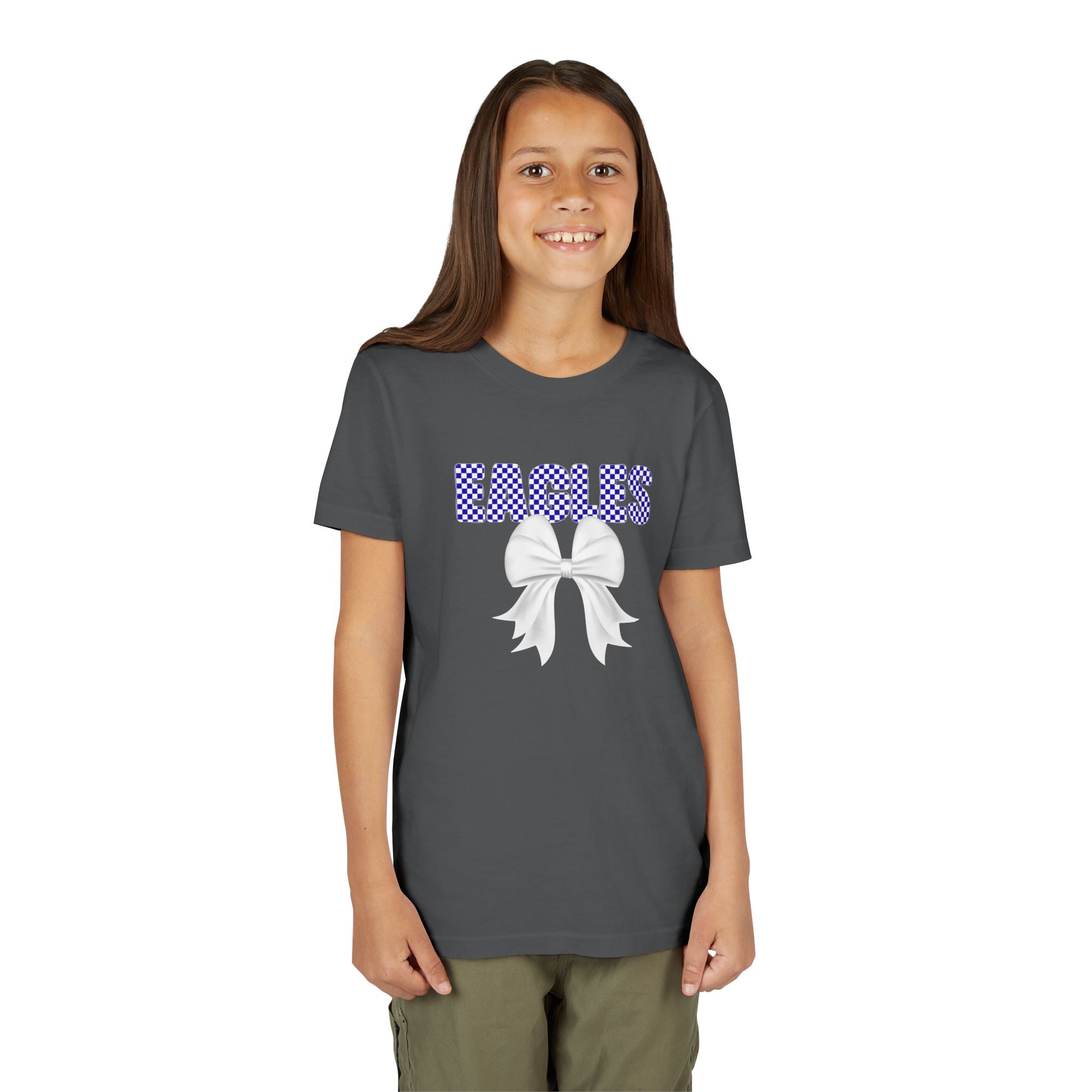 Checkered Bow | Youth Tee