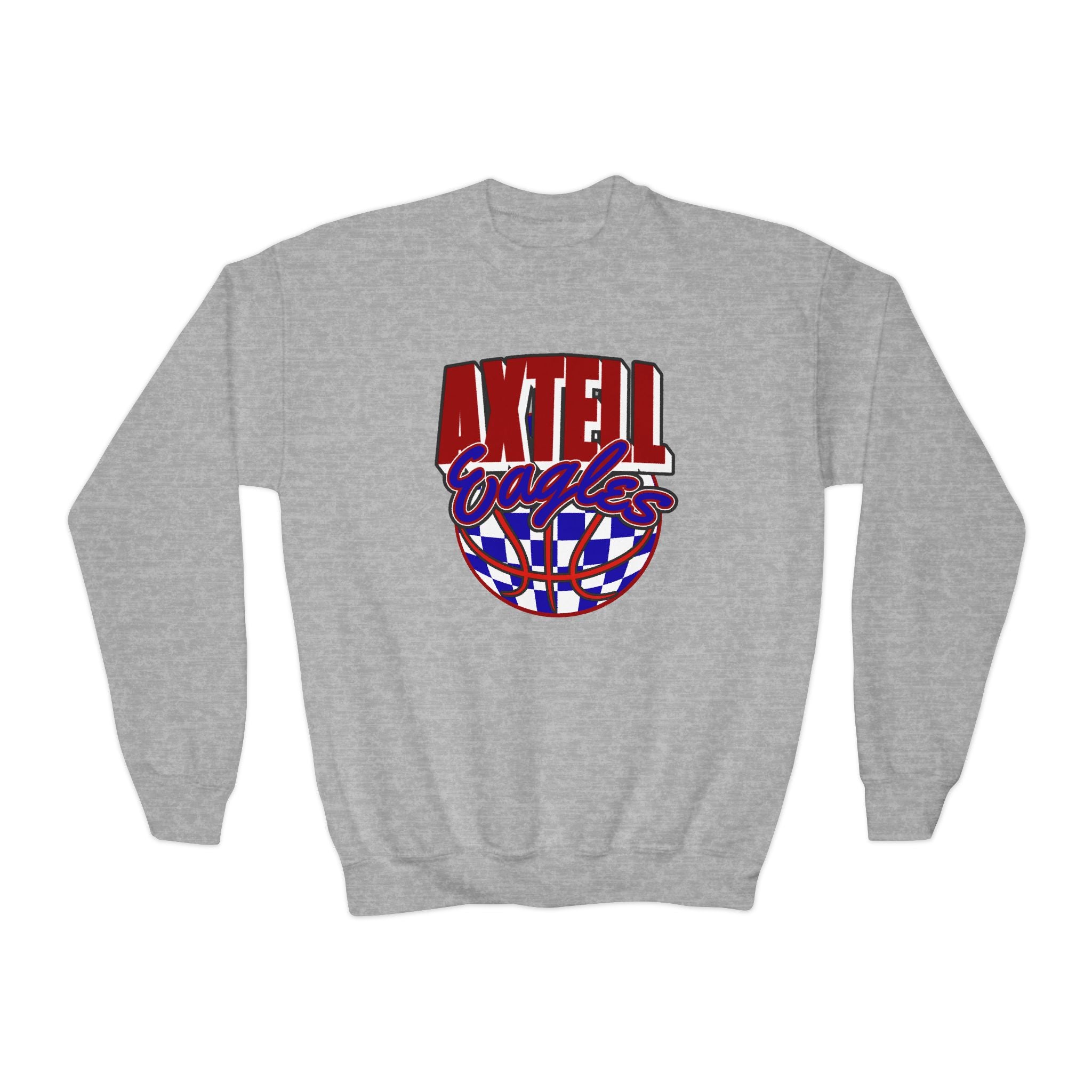 Check Bball | Youth Crewneck