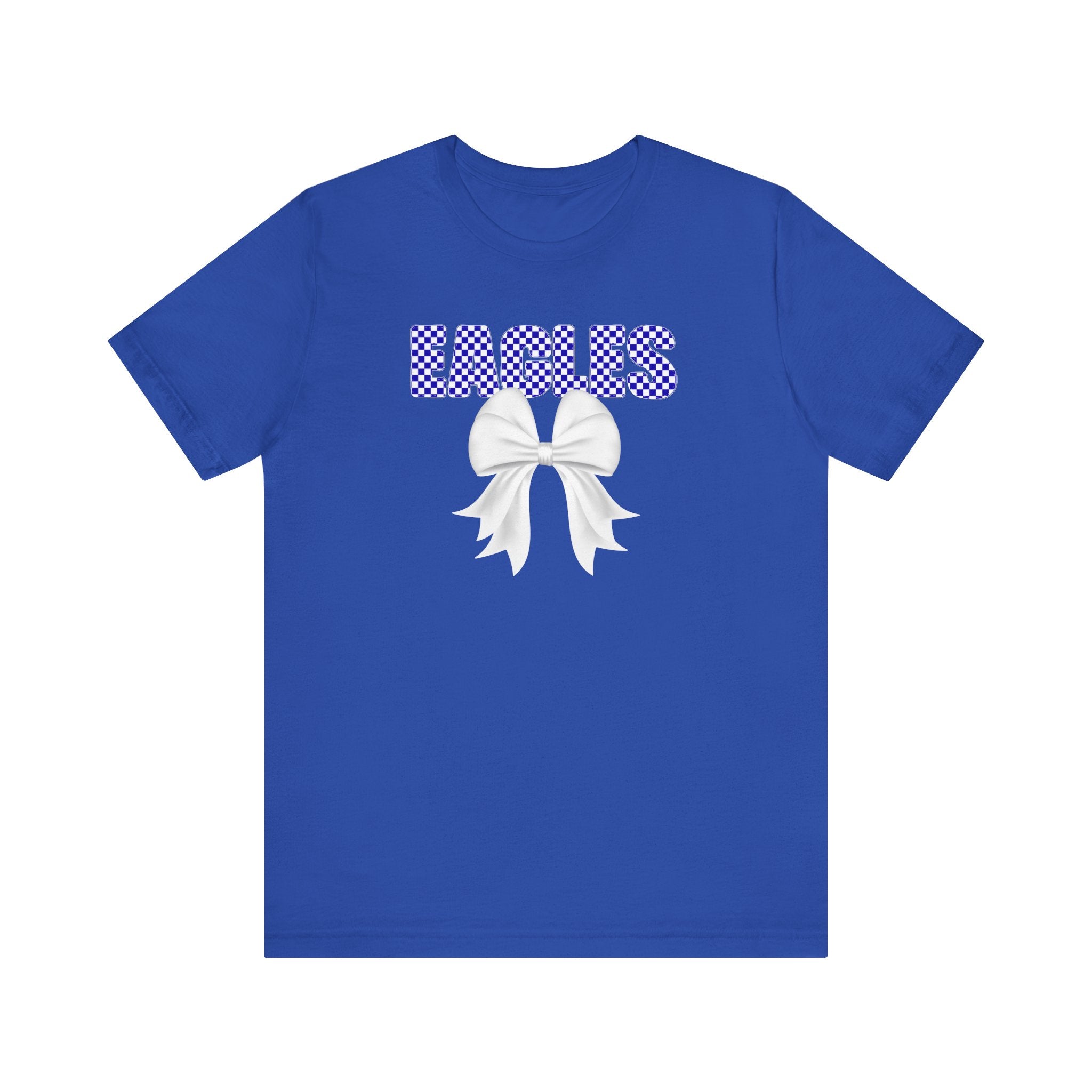 Checkered Eagles Bow | Adult Tee
