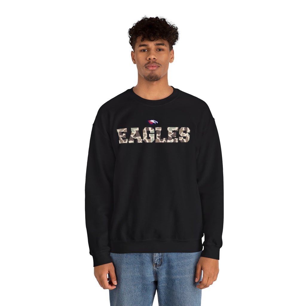 Duck Camo Eagles | Adult Crew