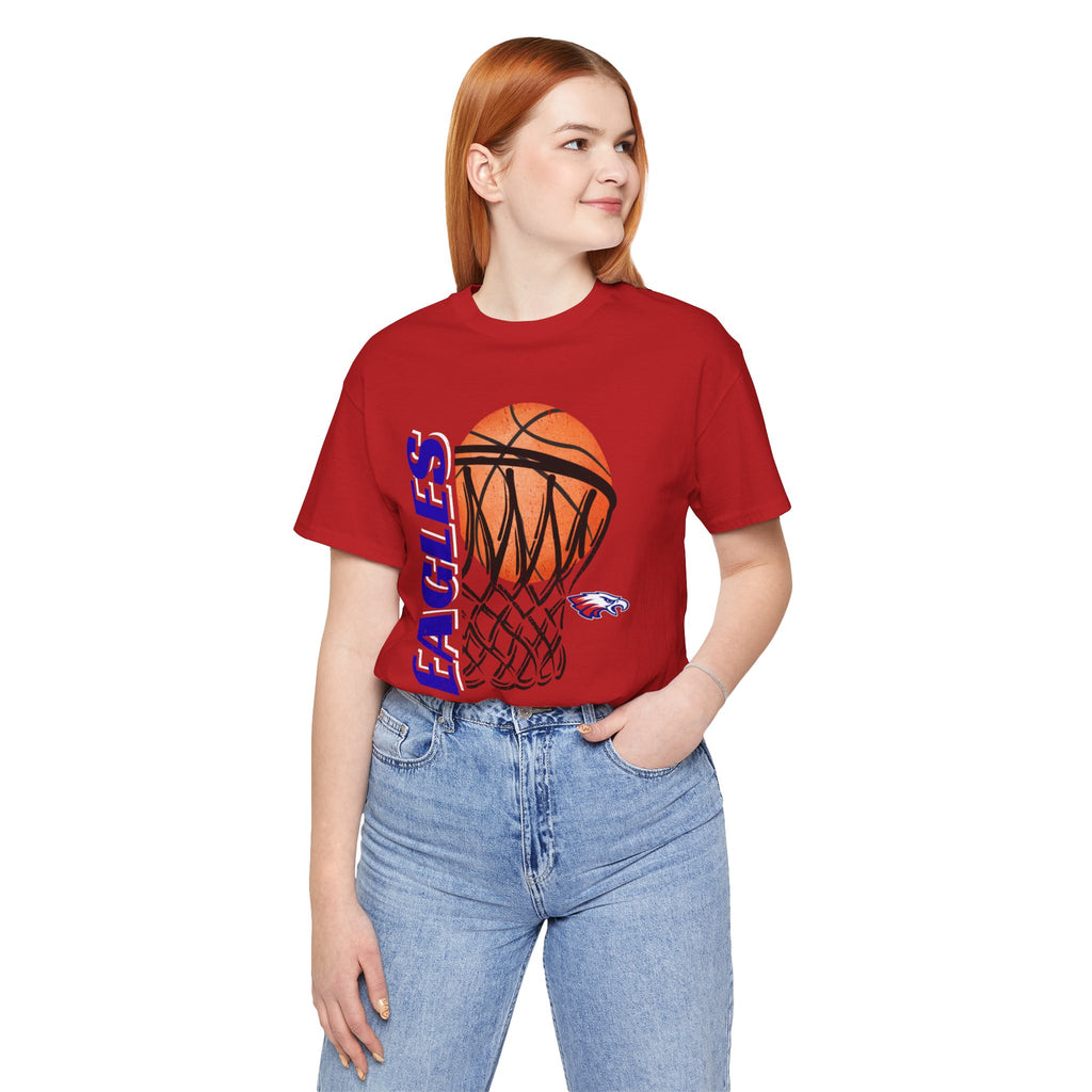 Distressed Hoops | Adult Tee
