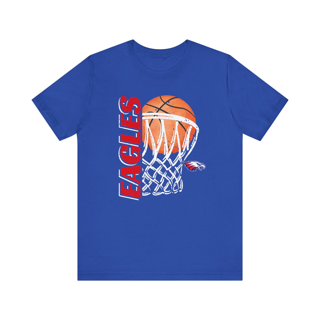 Distressed Hoops | Adult Tee