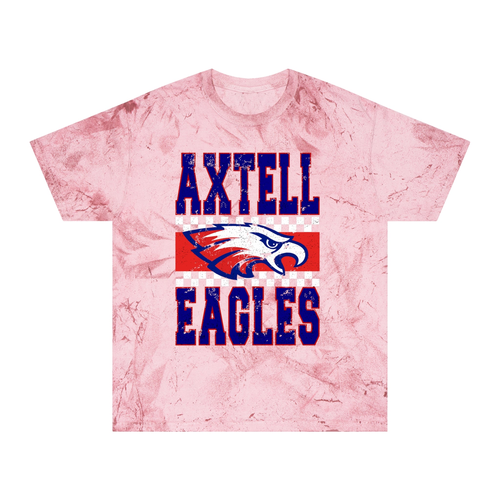 Vibrant School Spirit Tee, Unisex Color Blast T-Shirt, Sports Fan Gear, Eagle Pride Shirt, Team Event Apparel, Gift for Students