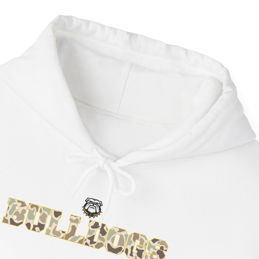 Camo Bulldog | Adult Hoodie