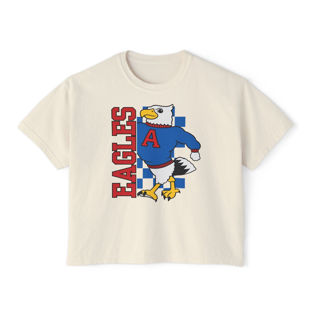Vintage Eagle | Ladies Cropped Tee