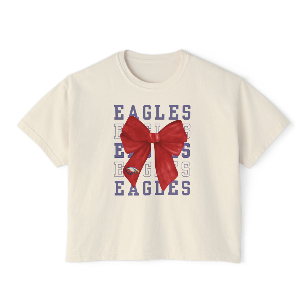 Eagle Bow | Ladies Cropped Tee