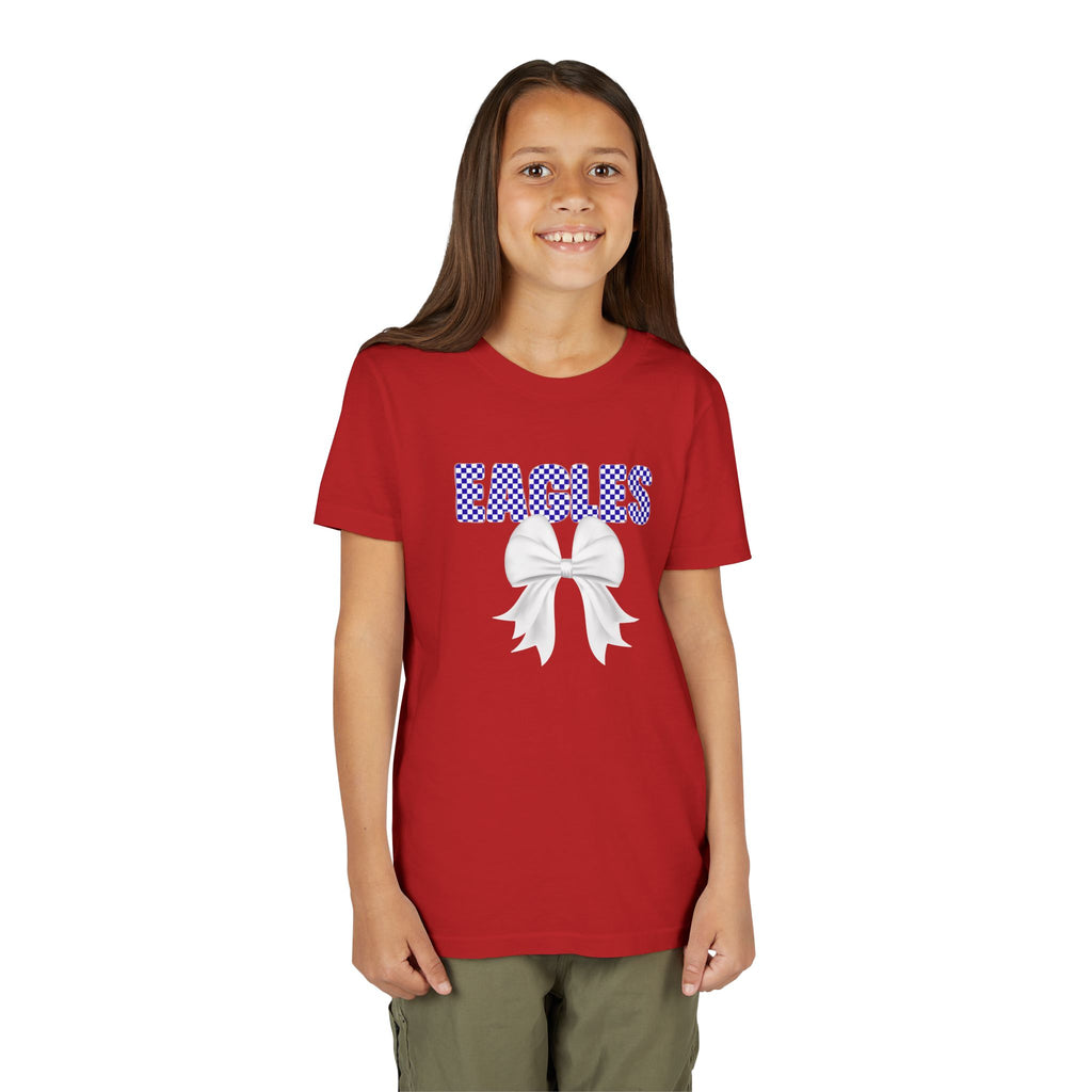 Checkered Bow | Youth Tee