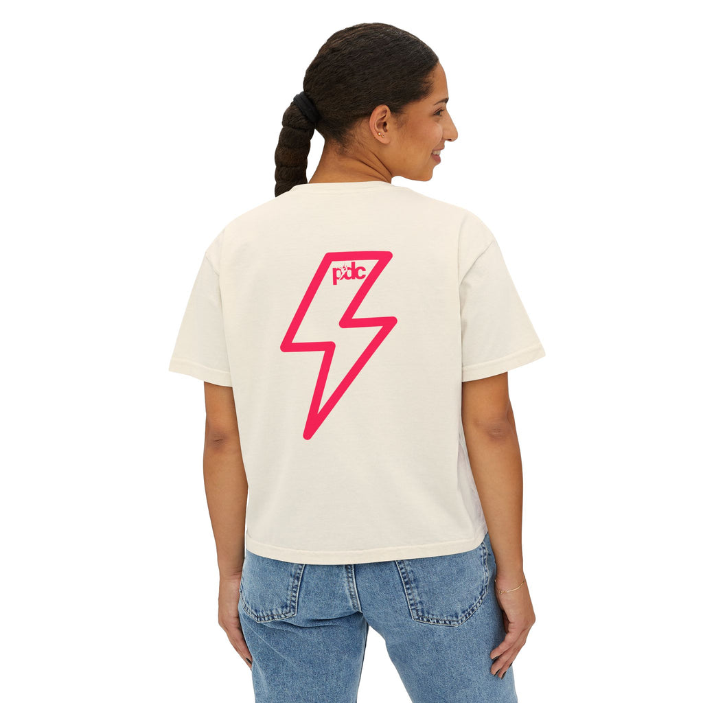 Dance Company Women's Boxy Tee, Graphic Tee for Dancers, Cute Casual Top, Gift for Dance Lovers, Trendy Tee for Any Occasion