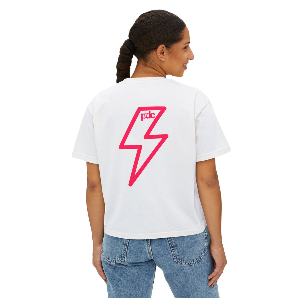 Dance Company Women's Boxy Tee, Graphic Tee for Dancers, Cute Casual Top, Gift for Dance Lovers, Trendy Tee for Any Occasion