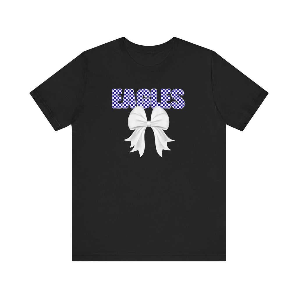 Checkered Eagles Bow | Adult Tee