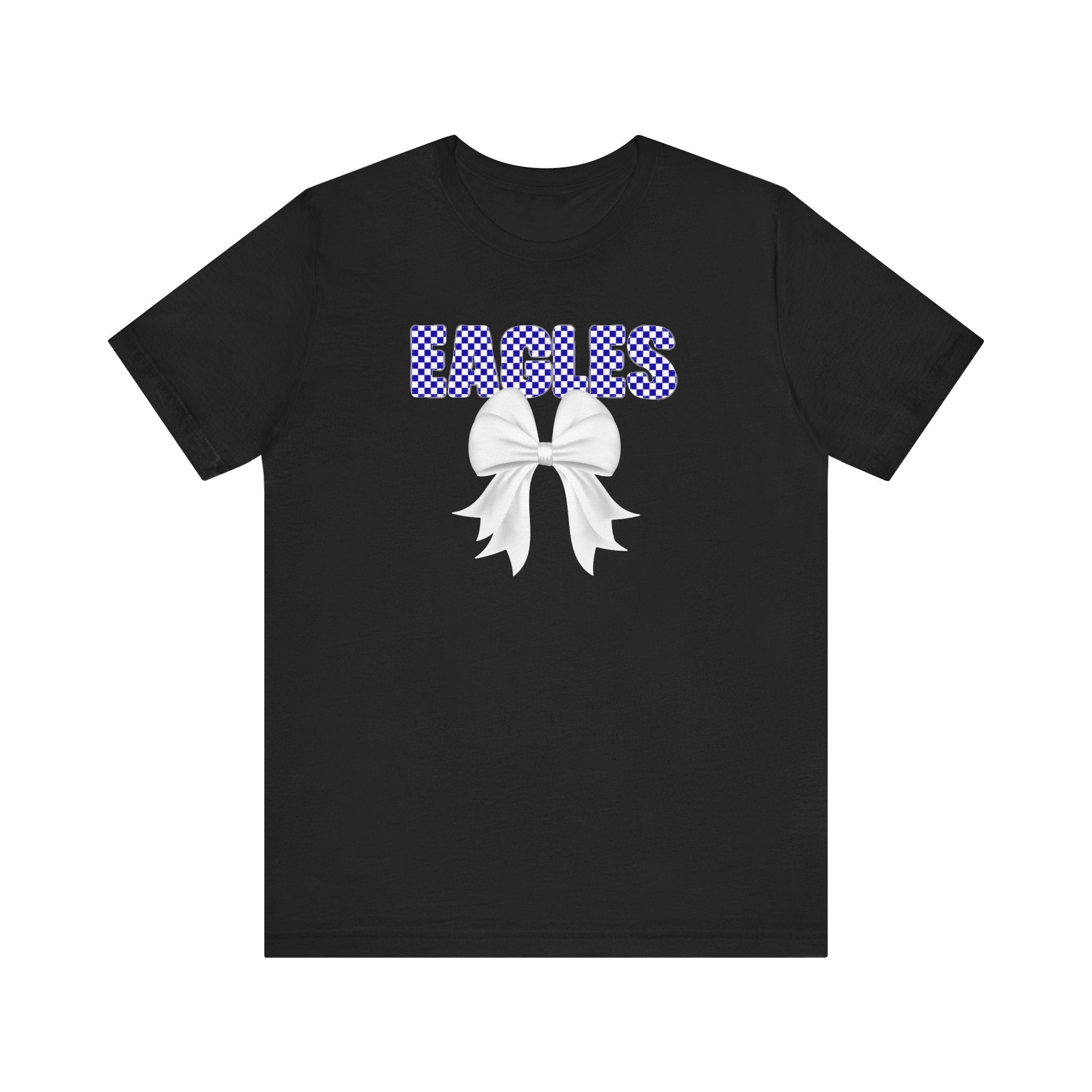 Checkered Eagles Bow | Adult Tee