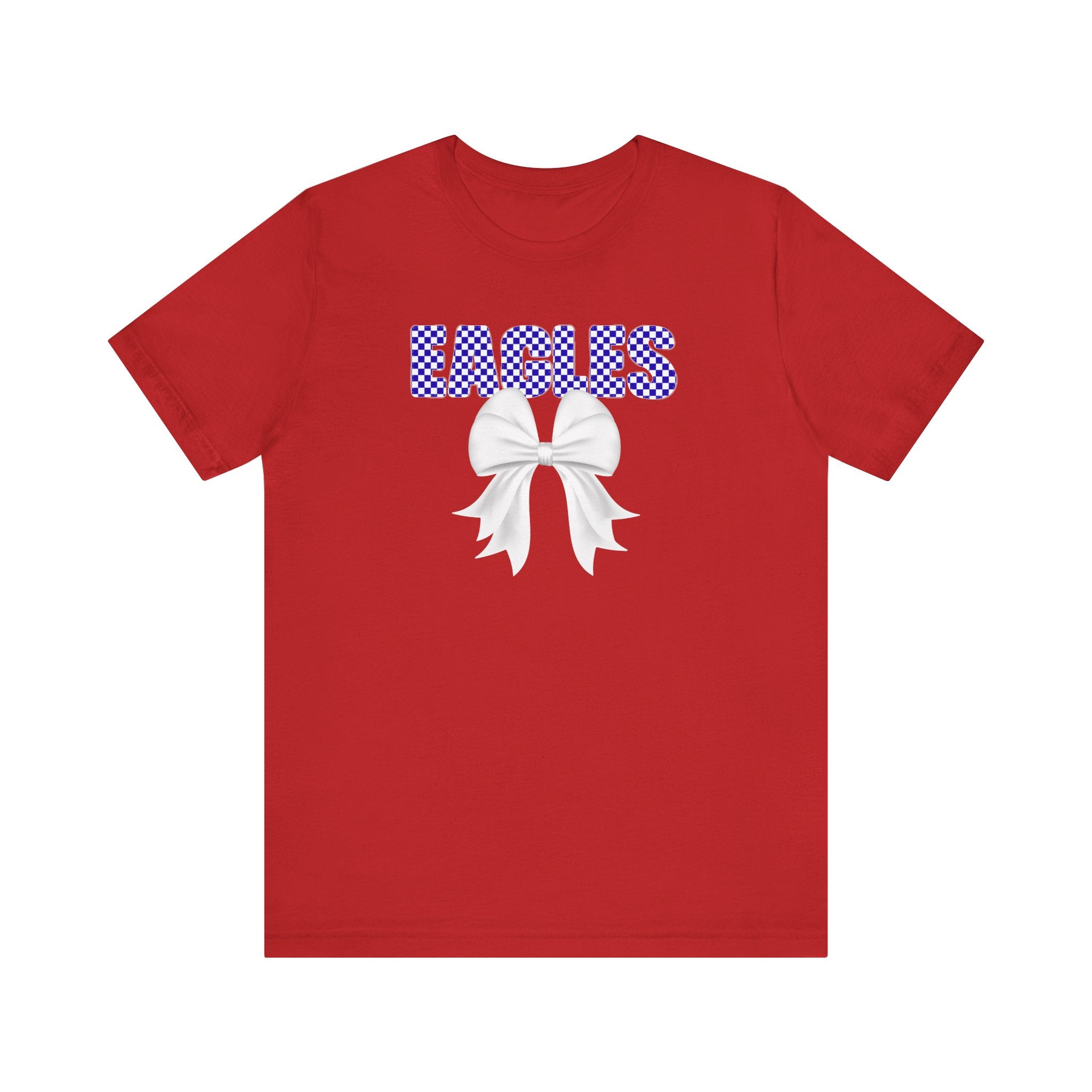 Checkered Eagles Bow | Adult Tee