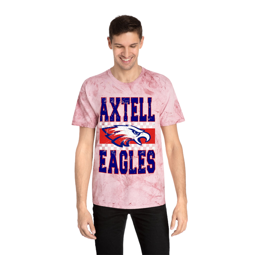 Vibrant School Spirit Tee, Unisex Color Blast T-Shirt, Sports Fan Gear, Eagle Pride Shirt, Team Event Apparel, Gift for Students