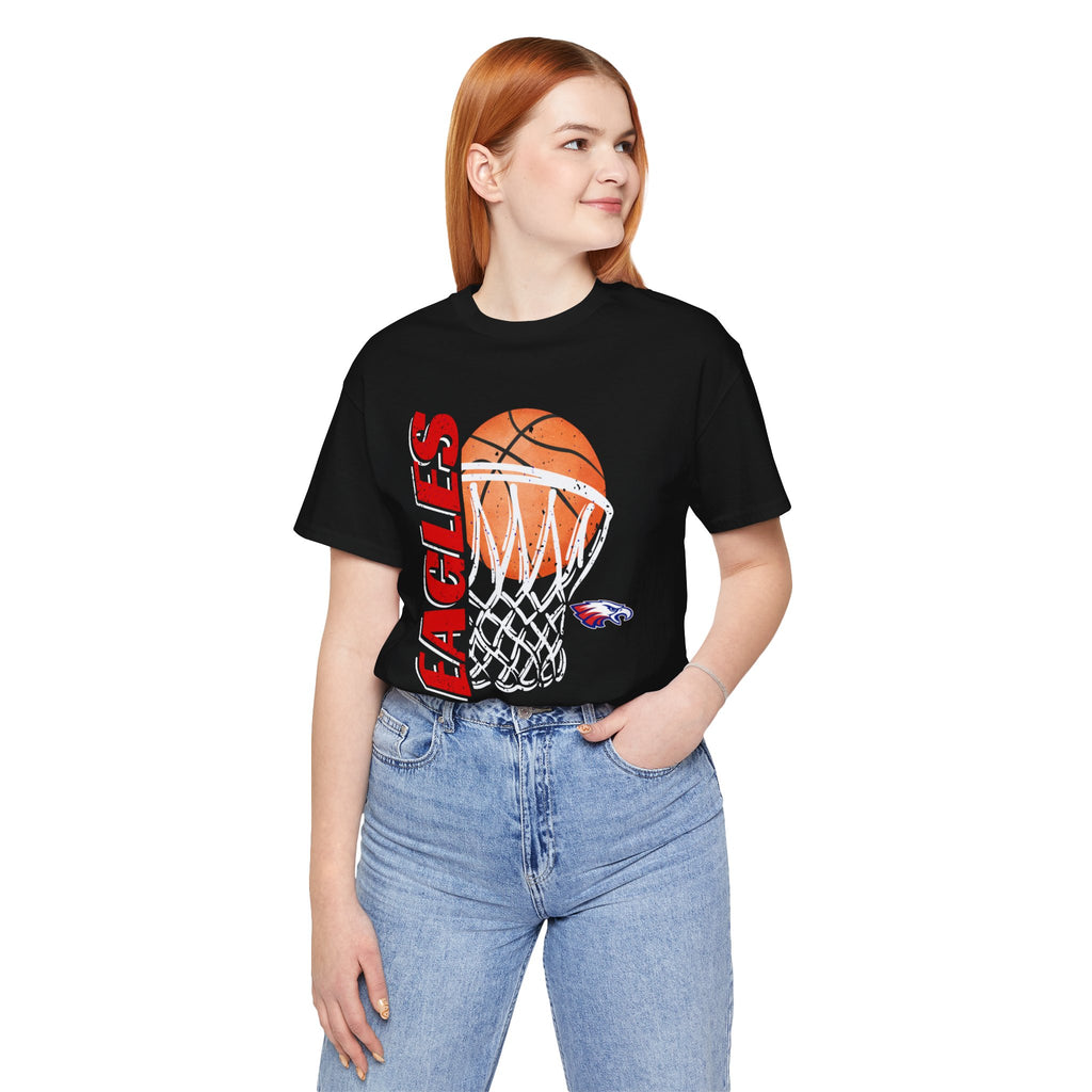 Distressed Hoops | Adult Tee