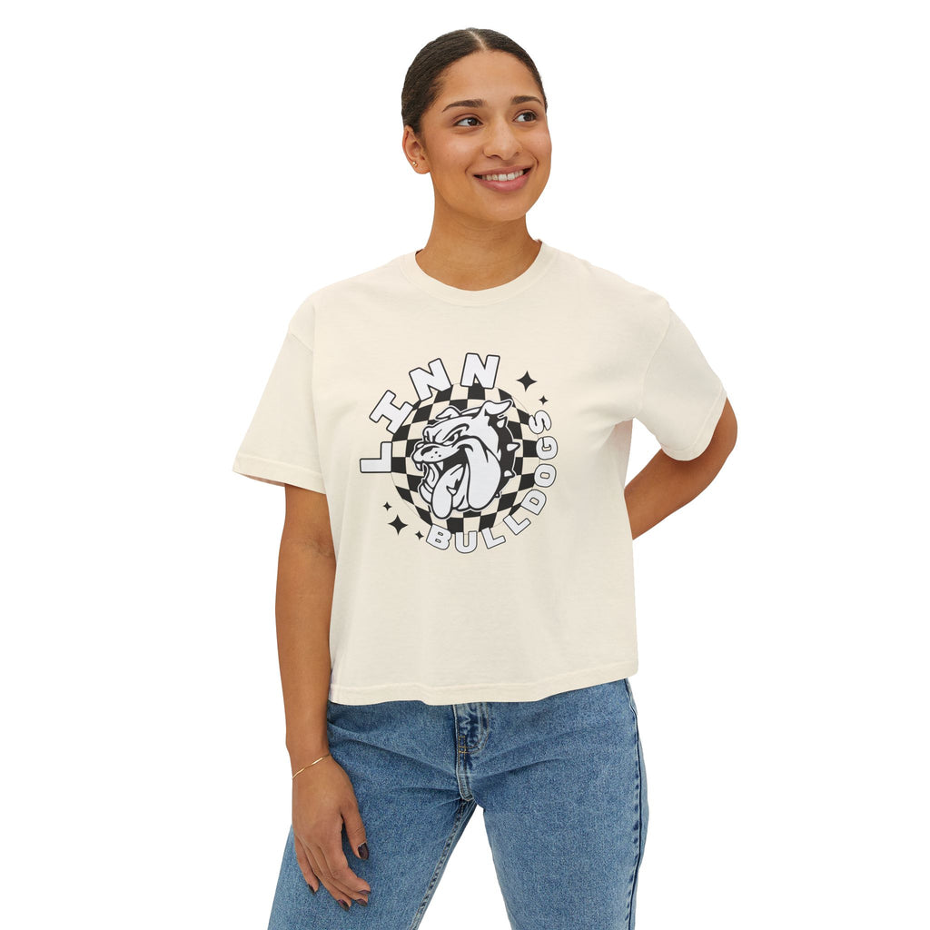 Disco Dogs | Ladies Cropped Tee