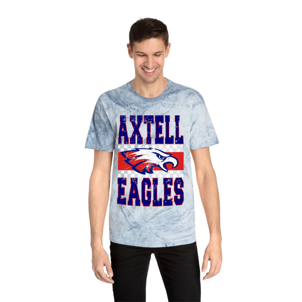 Vibrant School Spirit Tee, Unisex Color Blast T-Shirt, Sports Fan Gear, Eagle Pride Shirt, Team Event Apparel, Gift for Students