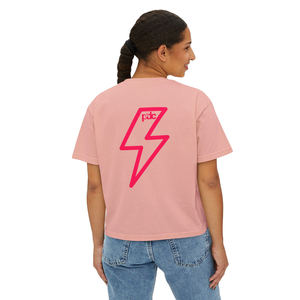 Dance Company Women's Boxy Tee, Graphic Tee for Dancers, Cute Casual Top, Gift for Dance Lovers, Trendy Tee for Any Occasion