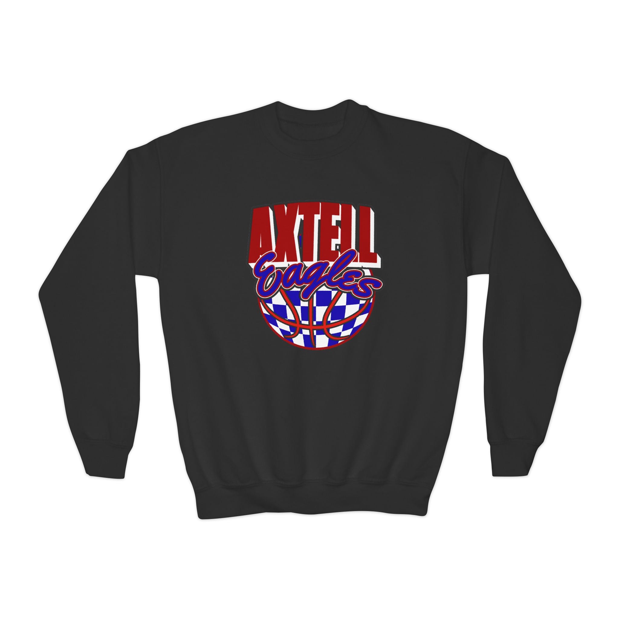 Check Bball | Youth Crewneck