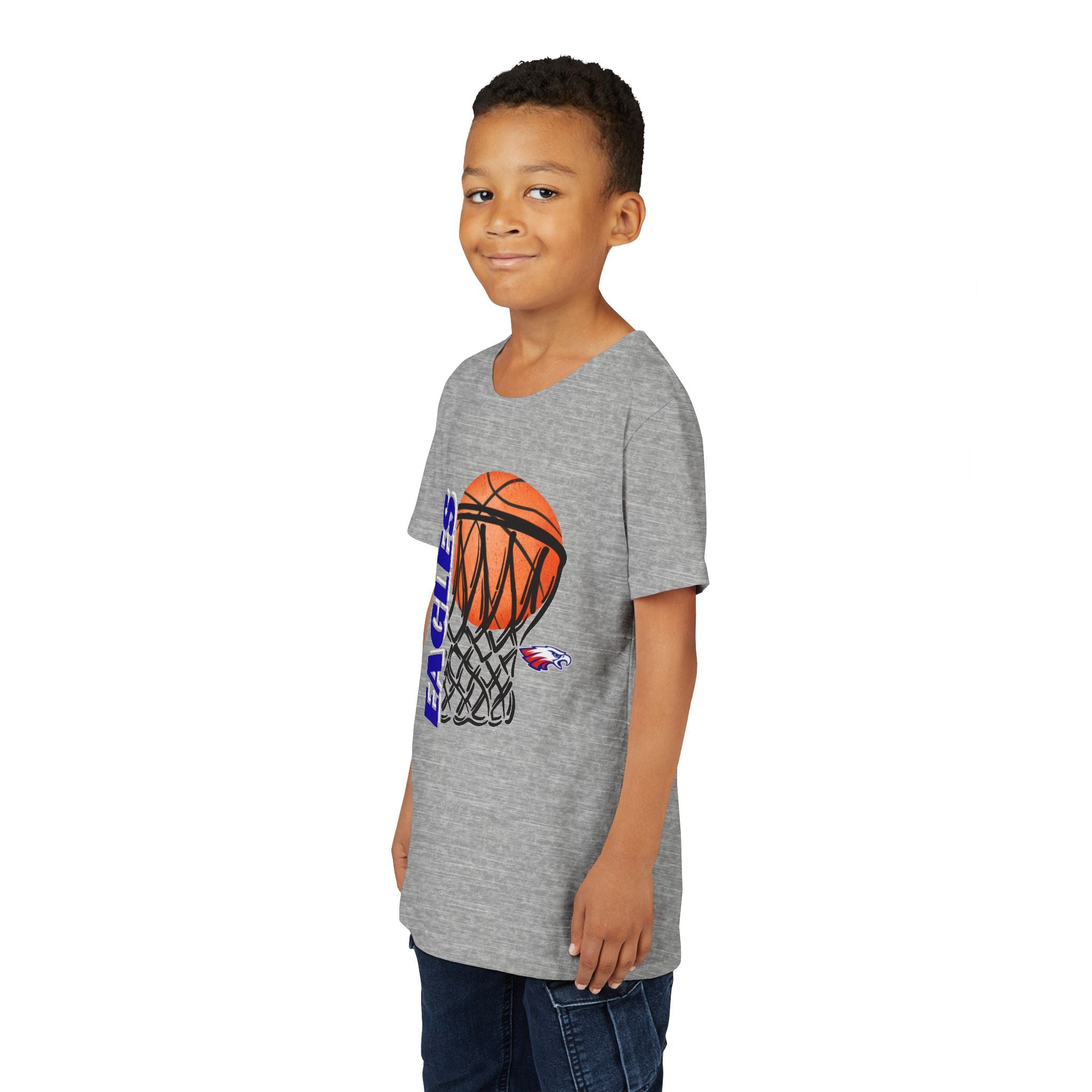 Distressed Hoops | Youth Tee