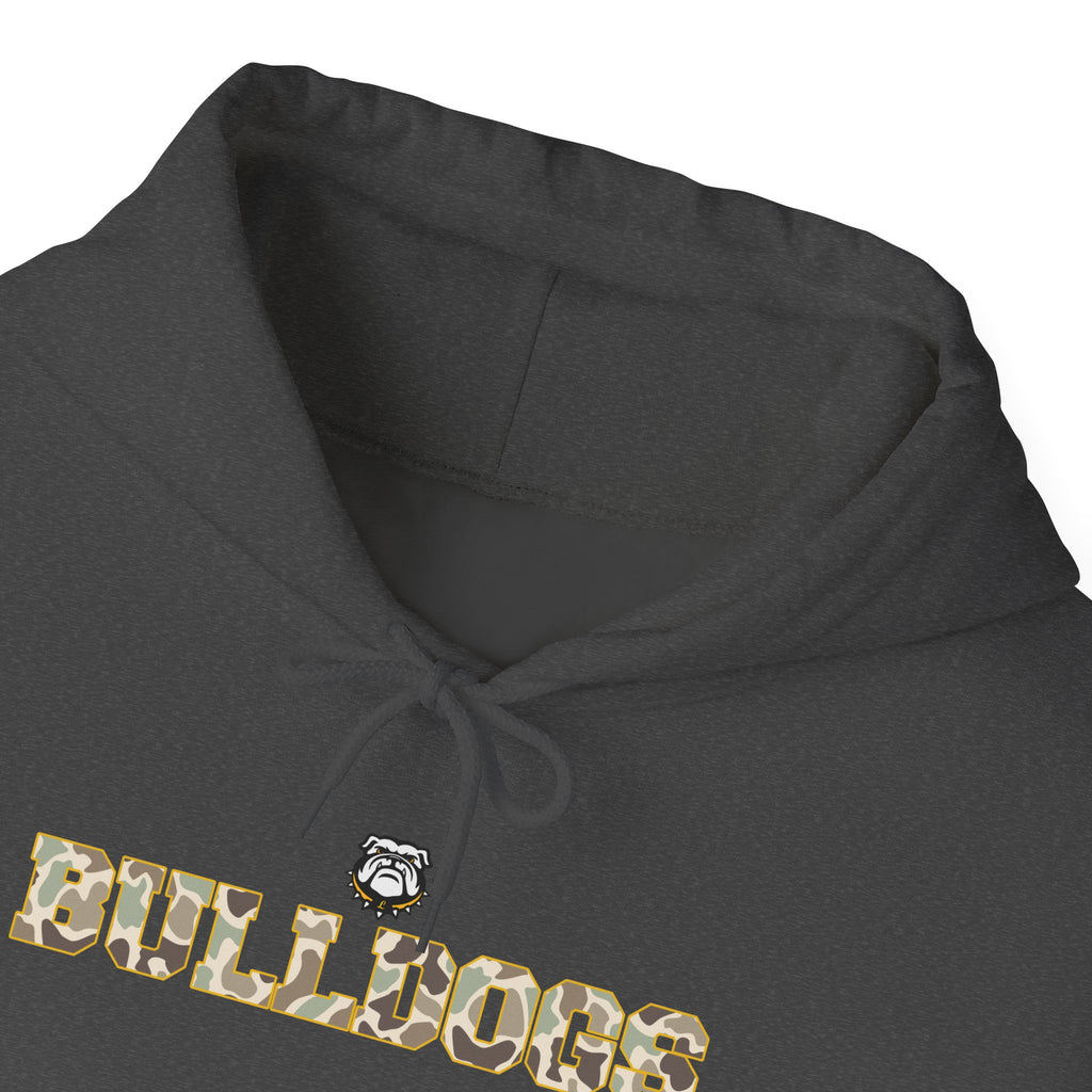 Camo Bulldog | Adult Hoodie