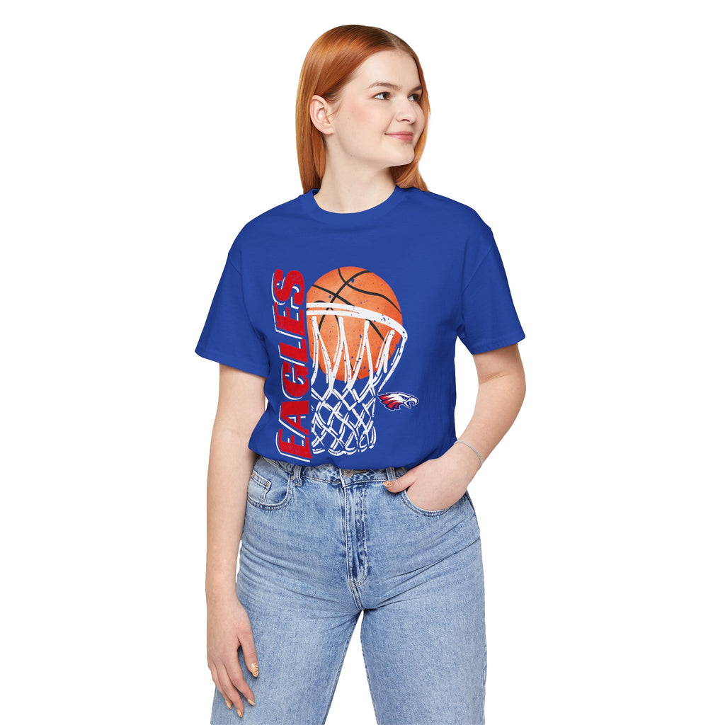 Distressed Hoops | Adult Tee