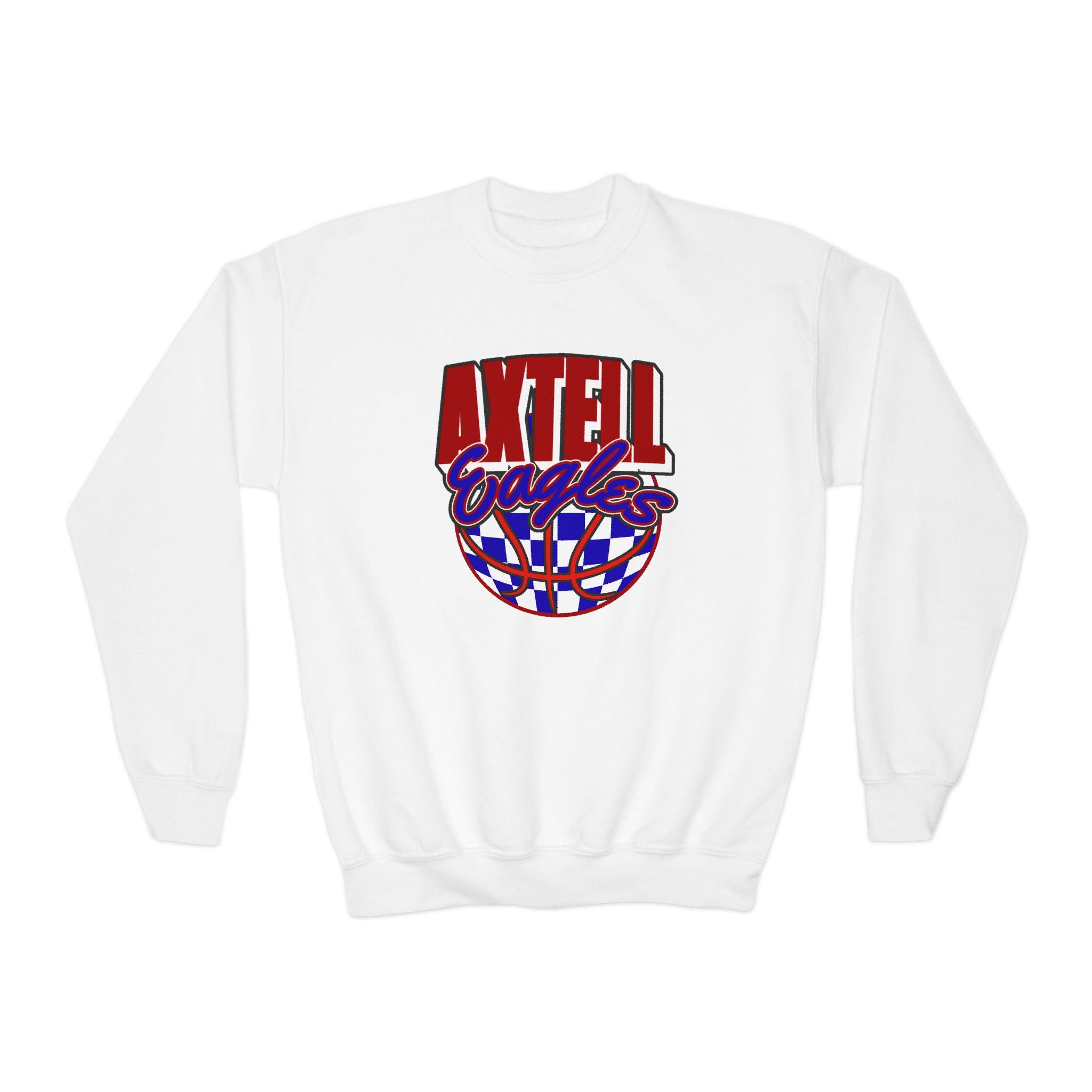 Check Bball | Youth Crewneck